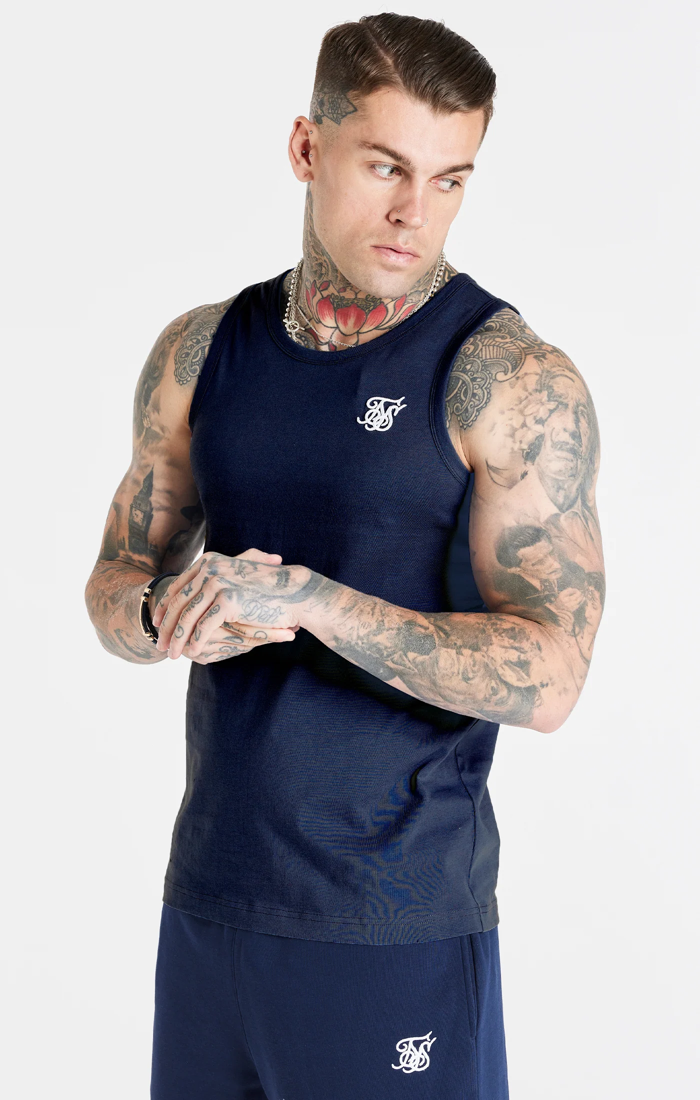 Navy Essential Vest - Image 2