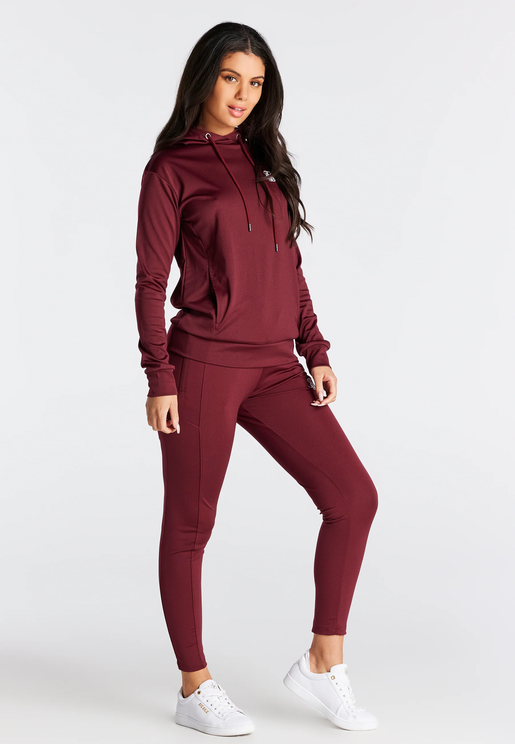 Burgundy Essential Overhead Hoodie - Image 4