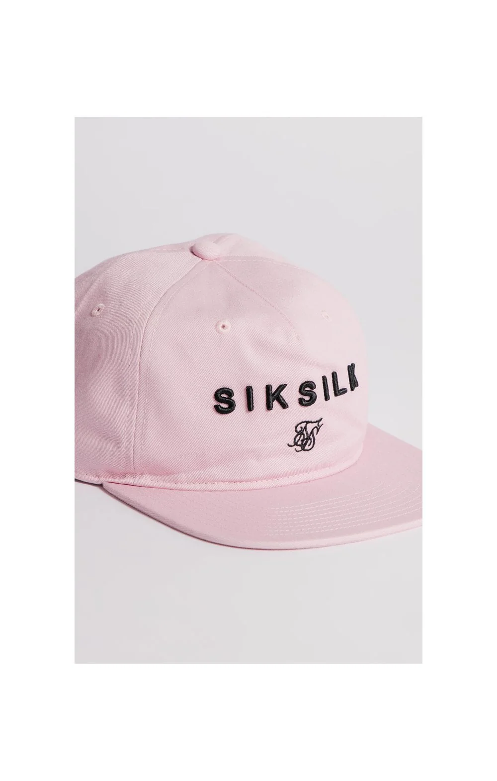 Pink Cotton Snapback Cap