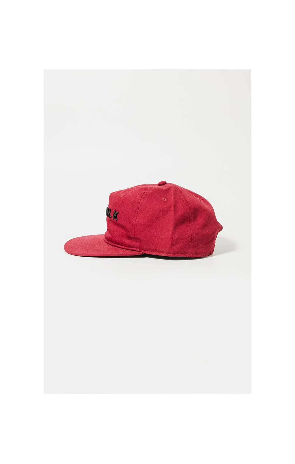 SikSilk Cotton Snapback - Red - Image 3