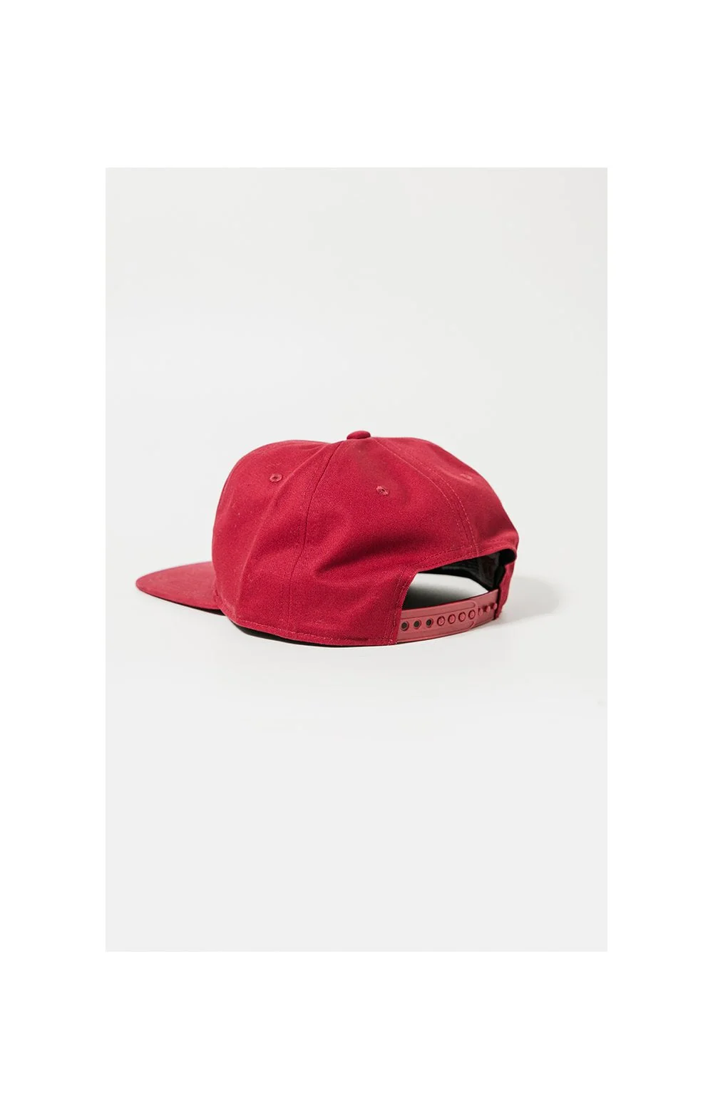 SikSilk Cotton Snapback - Red - Image 4