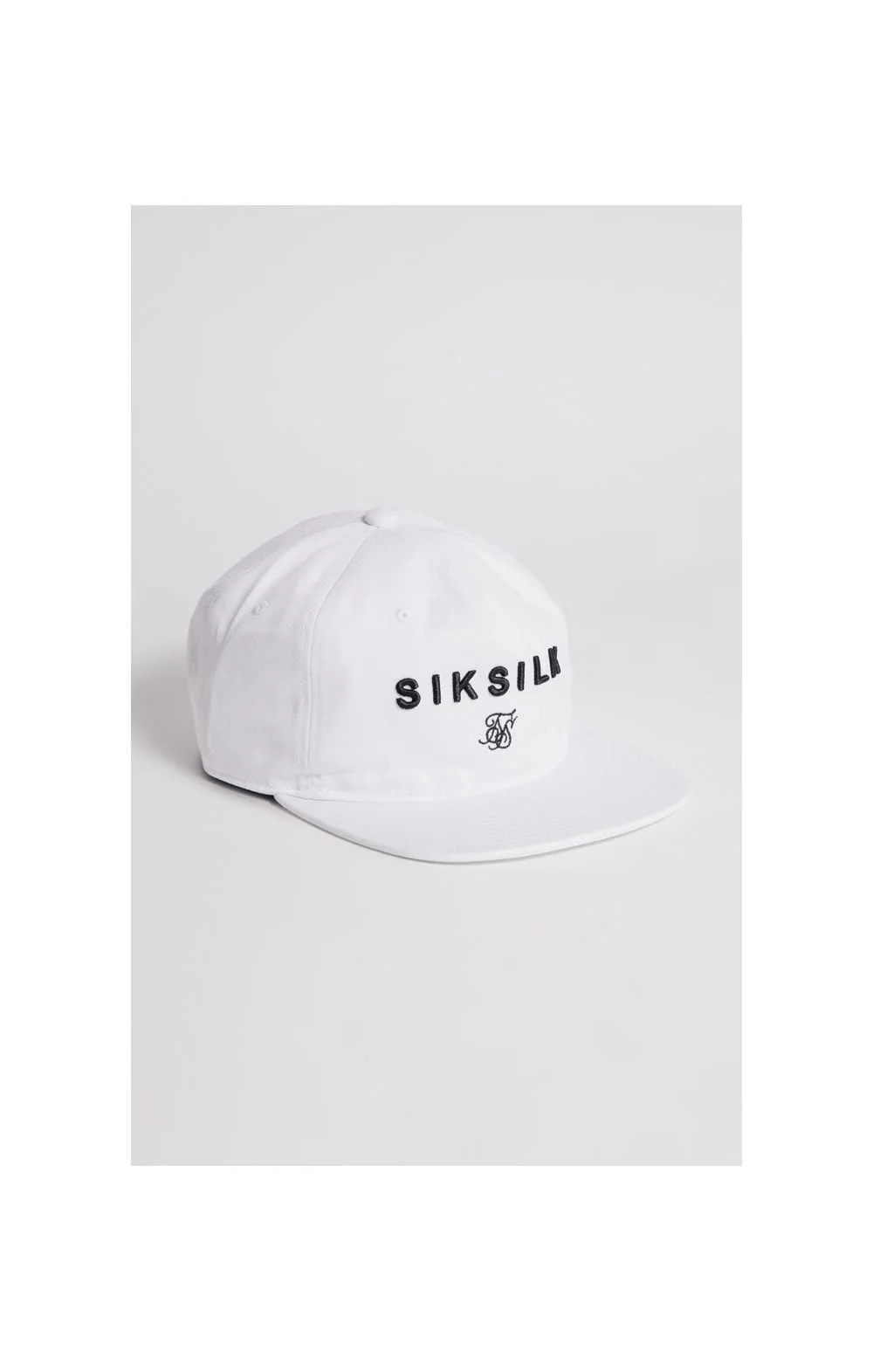 SikSilk Cotton Snapback - White