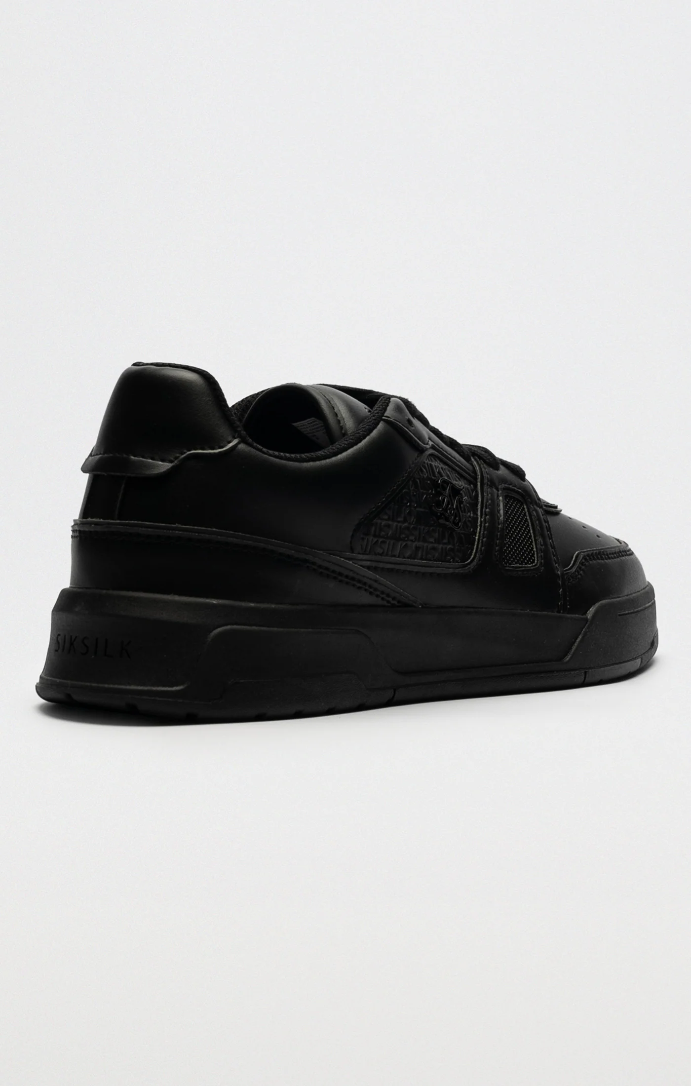Black Low Top Court Trainer - Image 2