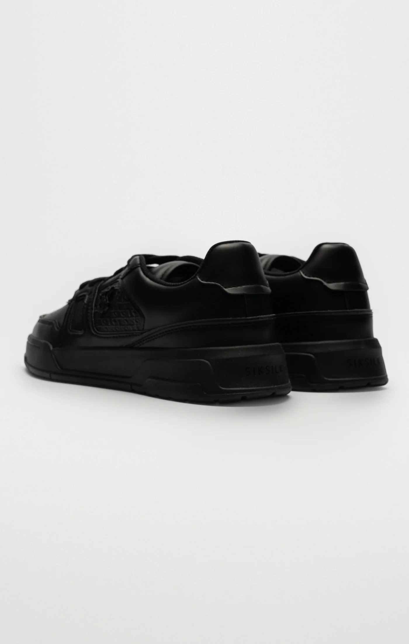 Black Low Top Court Trainer - Image 5