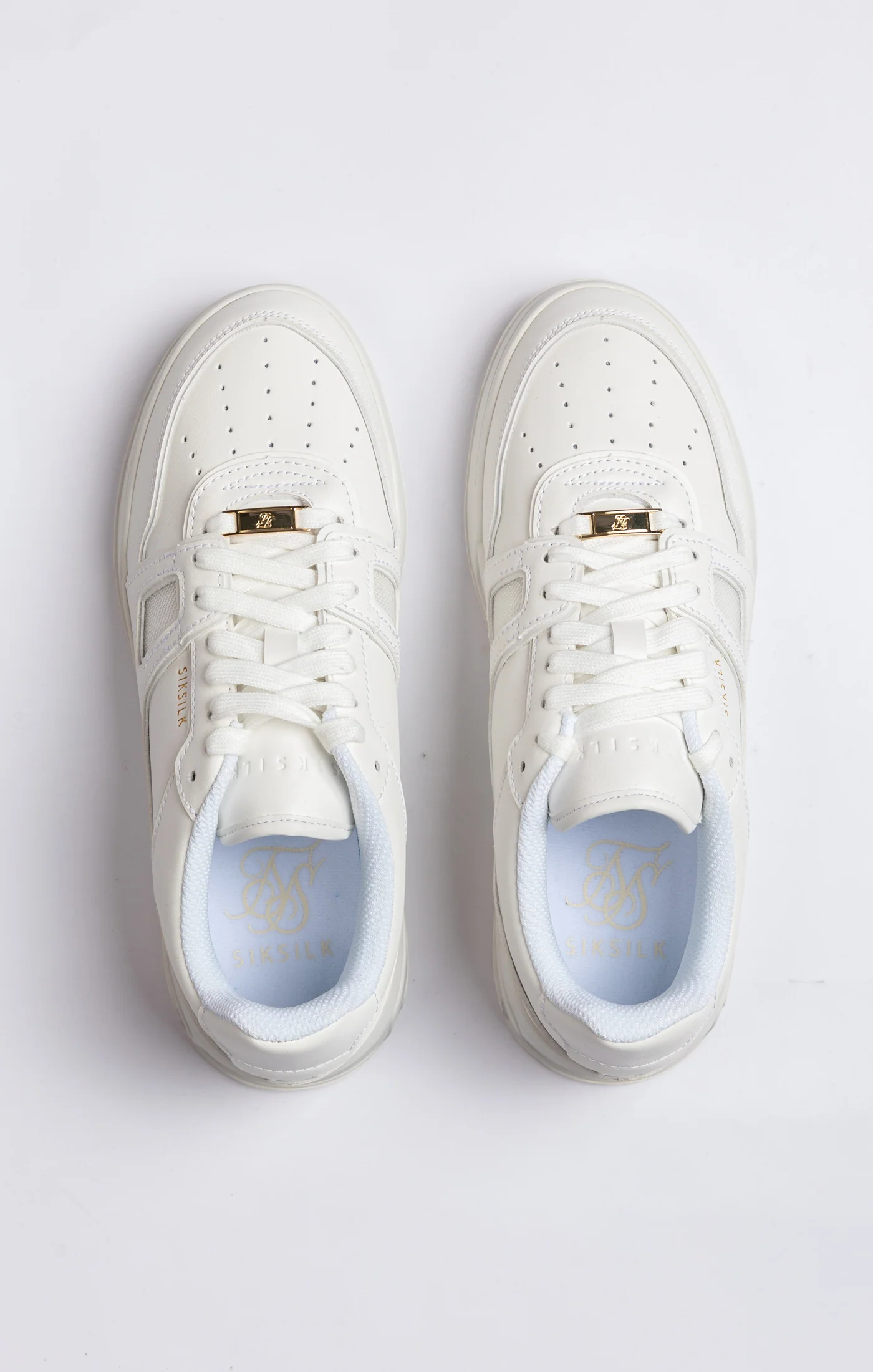 White Low-Top Court Trainer - Image 5