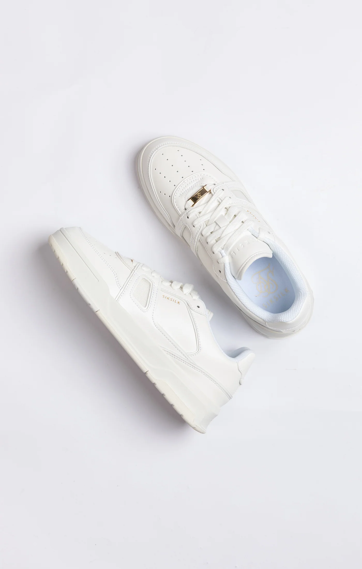 White Low-Top Court Trainer - Image 6