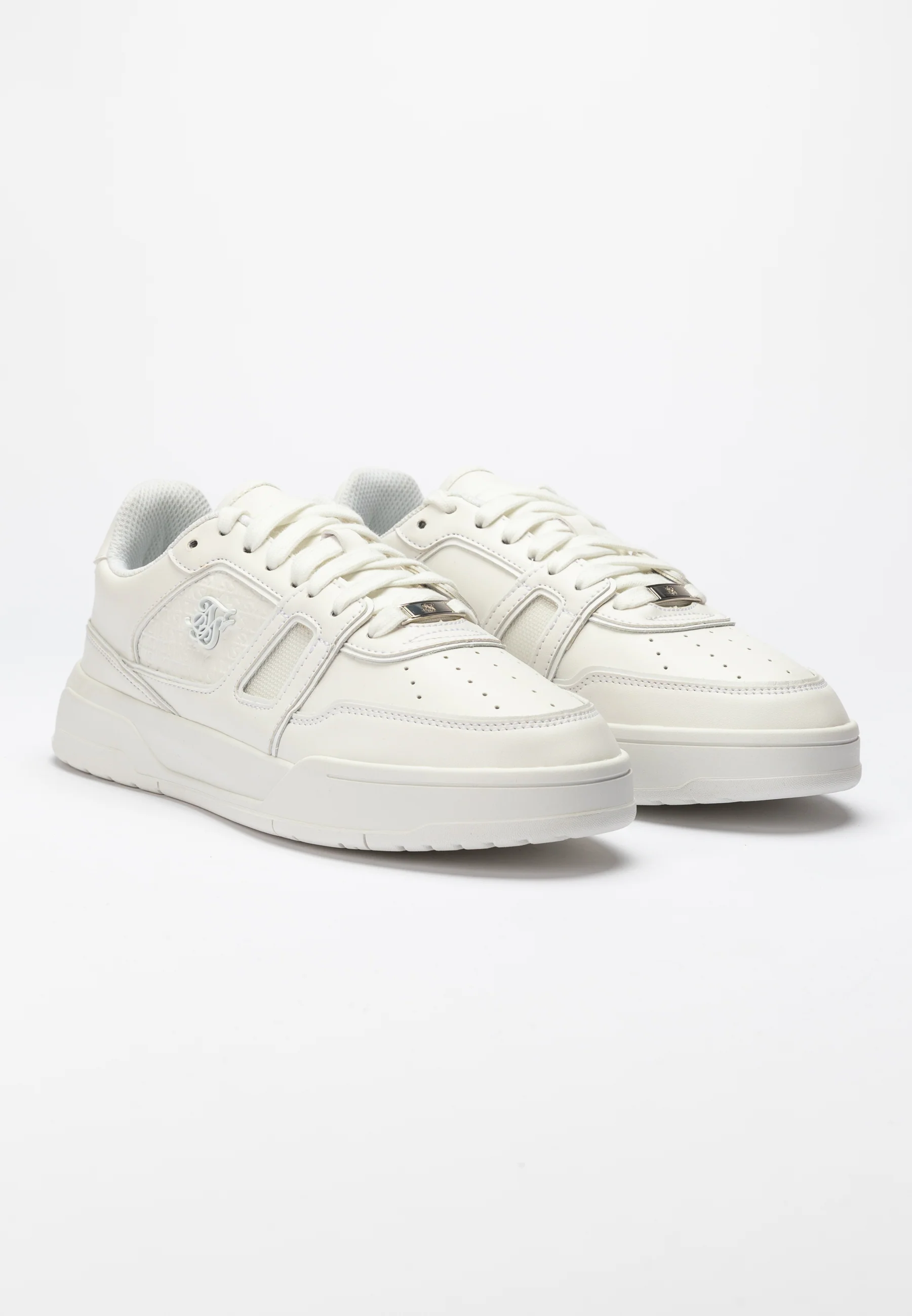 Off White Low Top Court Trainer - Image 4