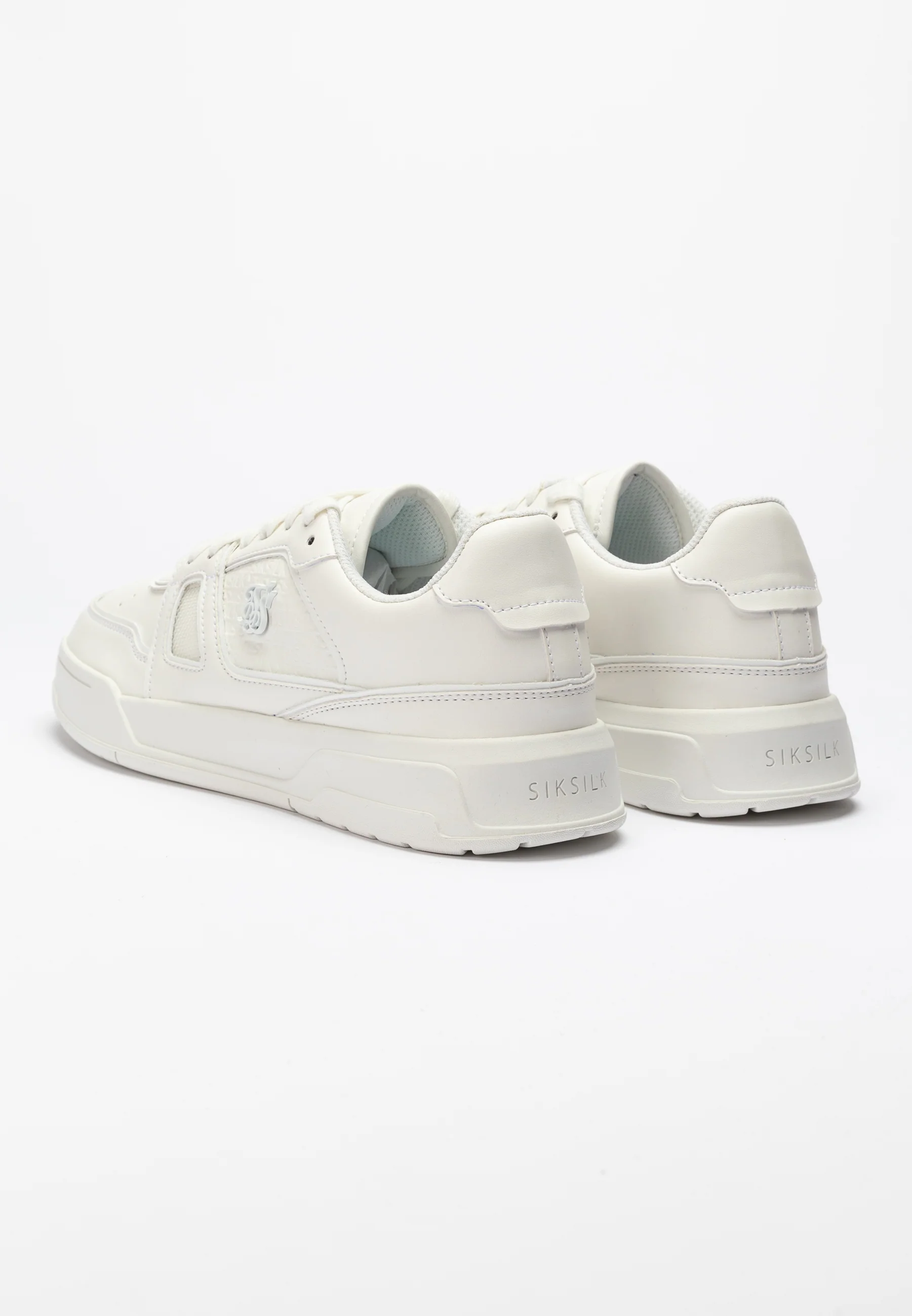Off White Low Top Court Trainer - Image 5