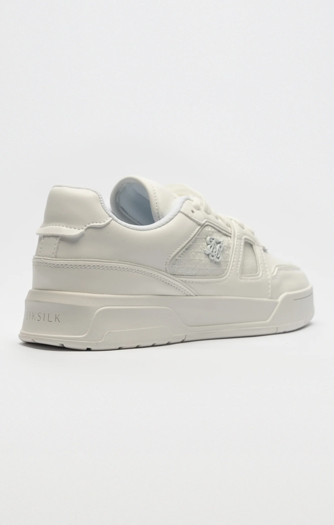 Off White Low Top Court Trainer - Image 2