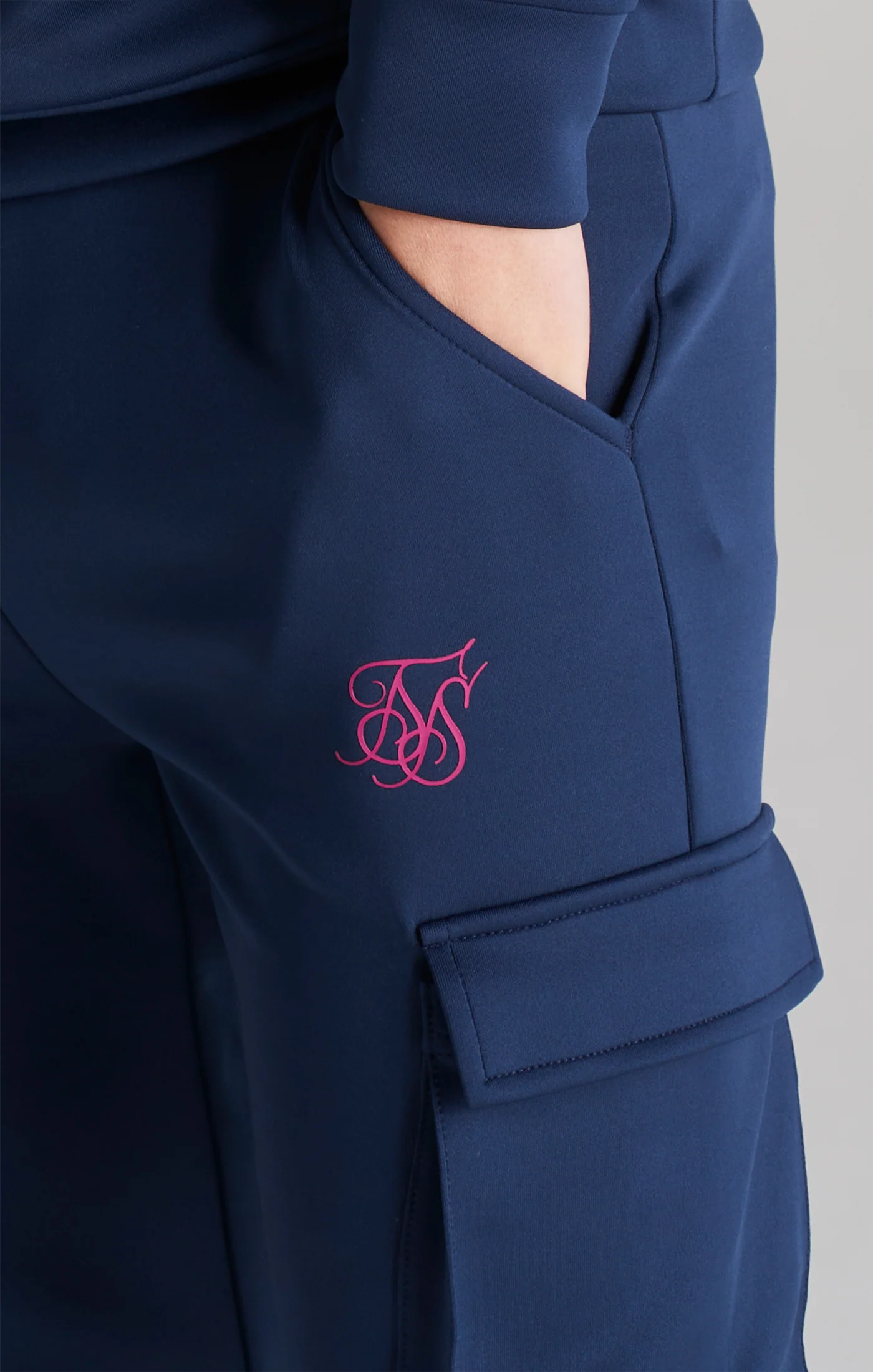 Boys Navy Cargo Jogger - Image 2