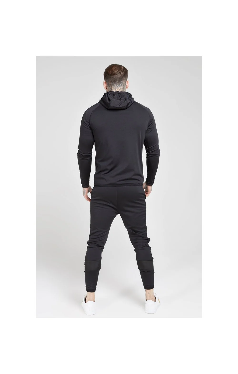 Black Creased Nylon Pant - Image 7