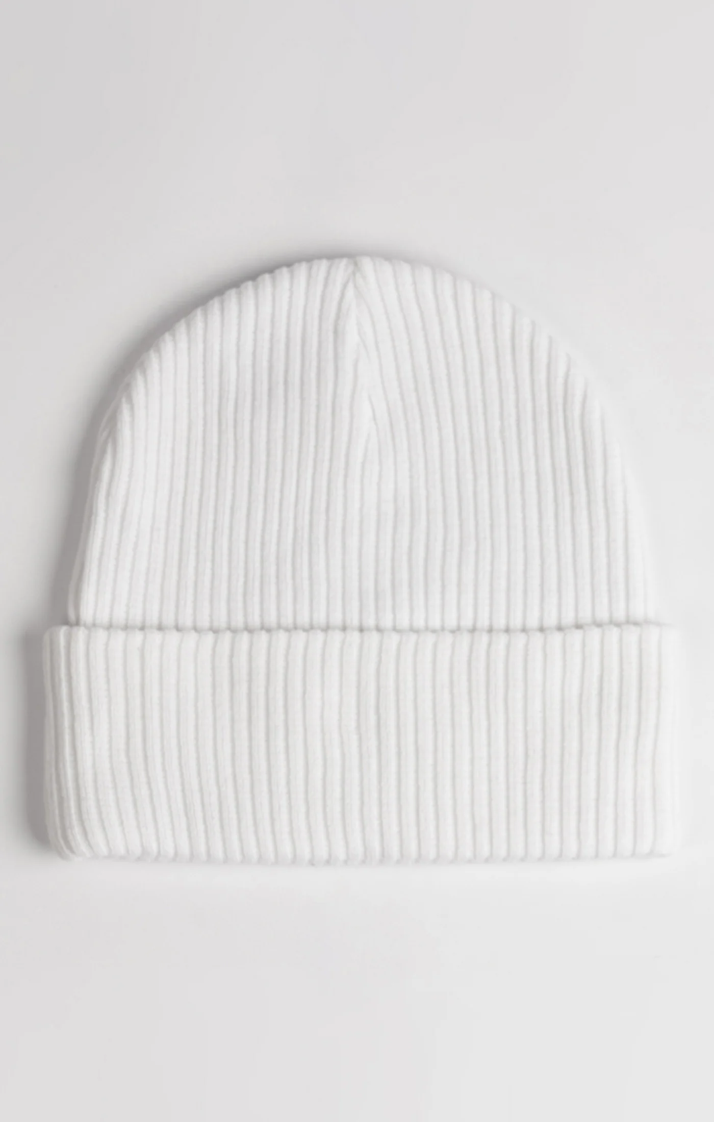 White Crest Beanie - Image 2