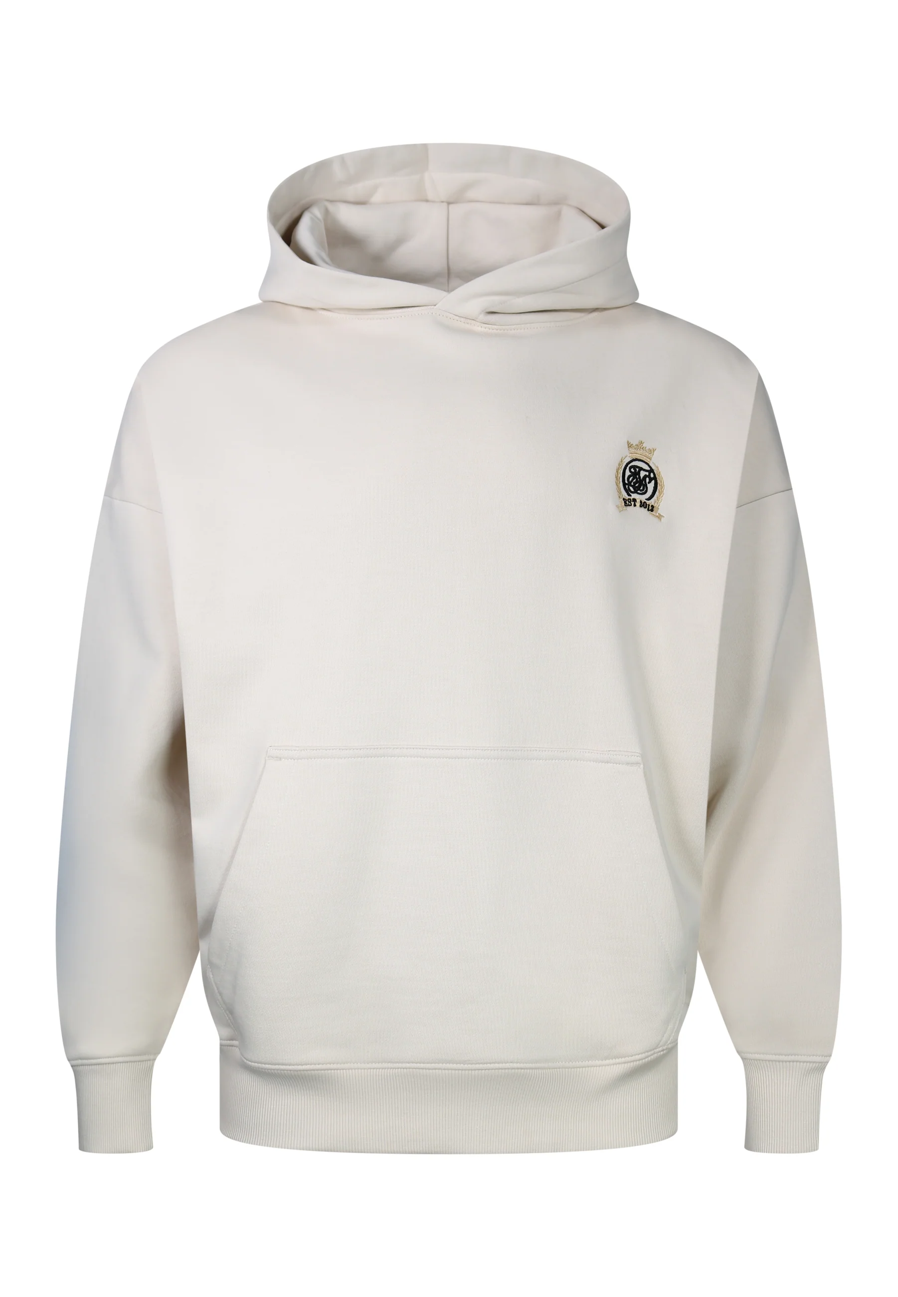 Ecru Crest Hoodie - Image 6