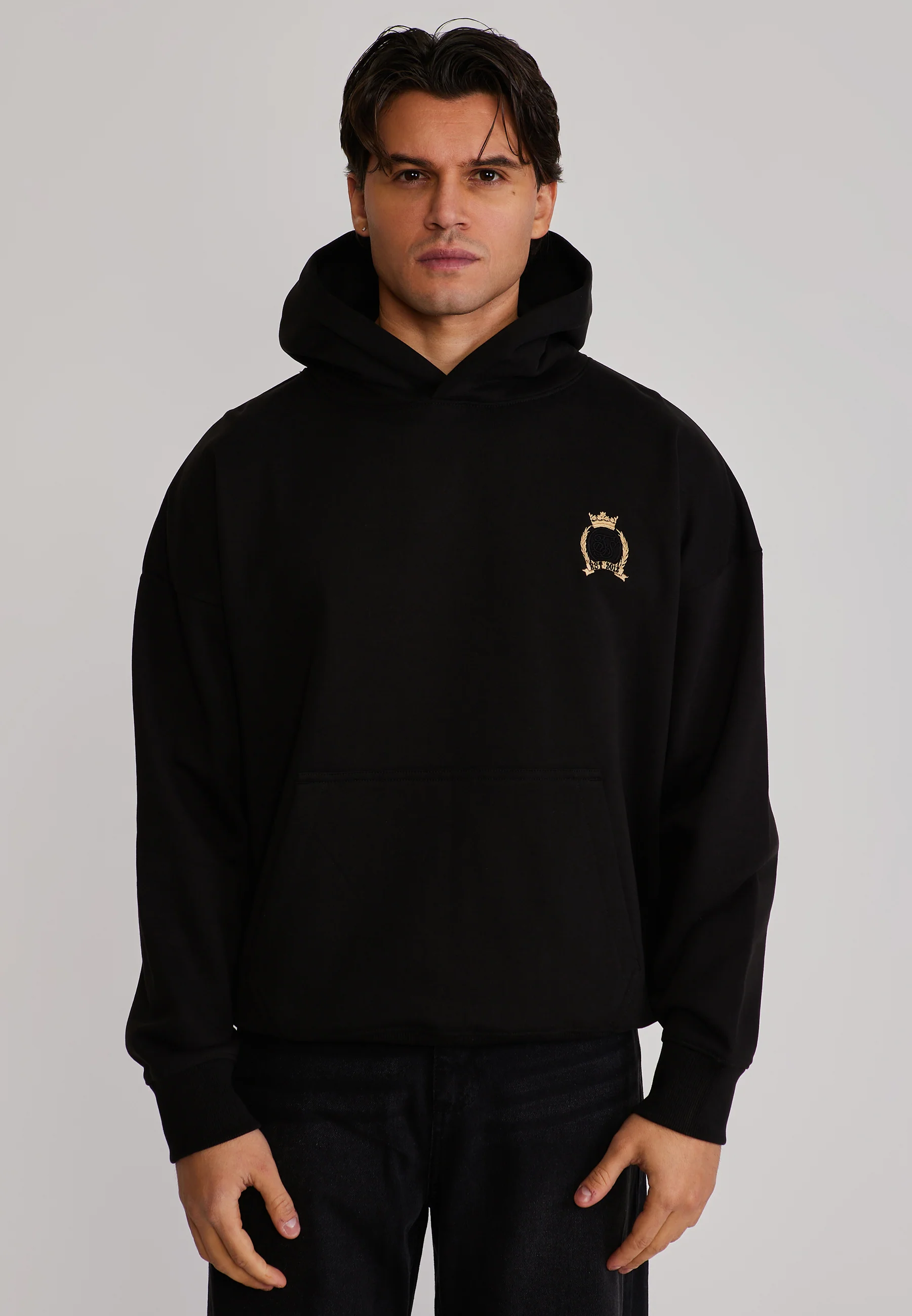 Black Crest Hoodie