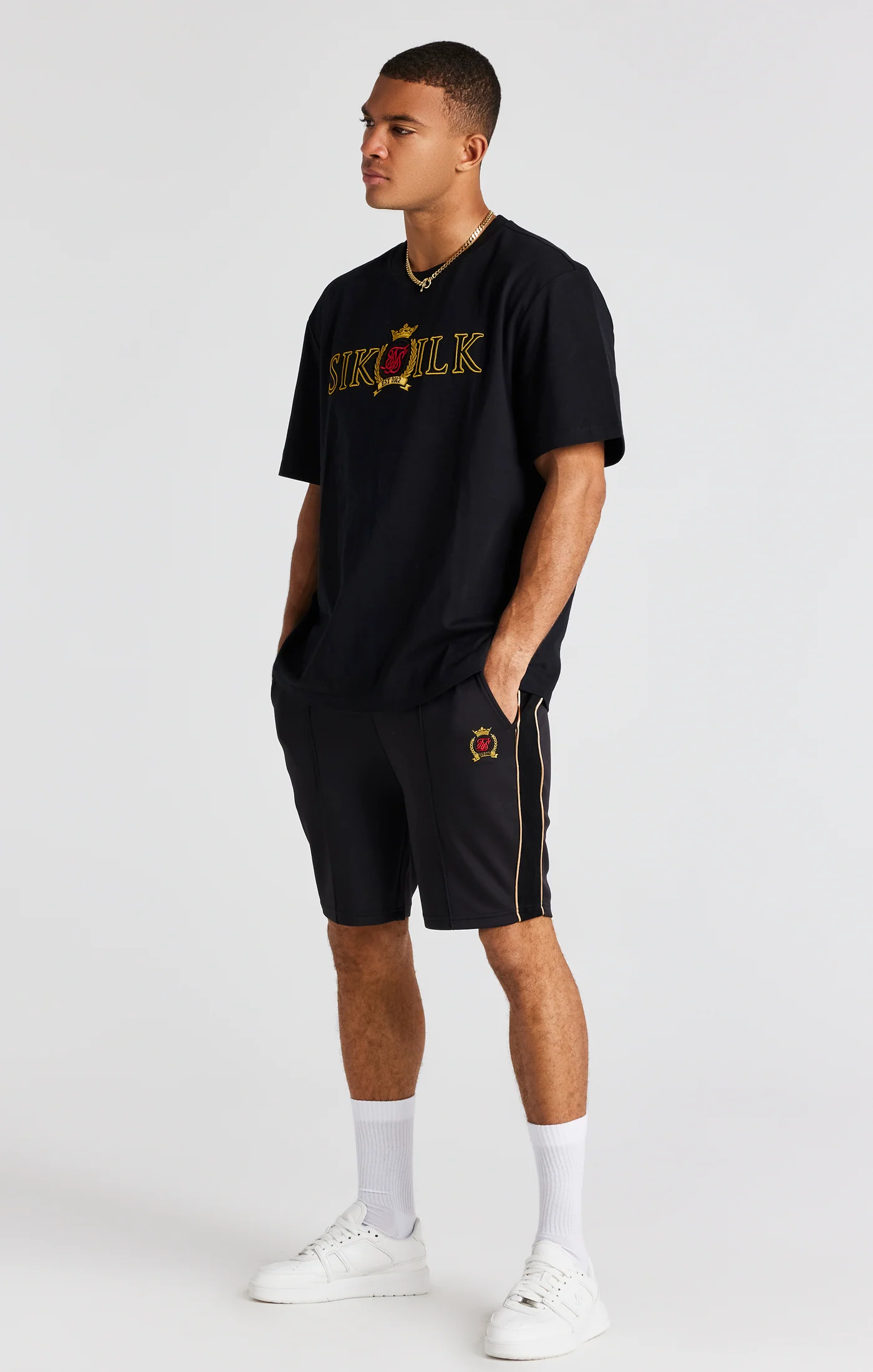 Black Crest Oversized T-Shirt - Image 3