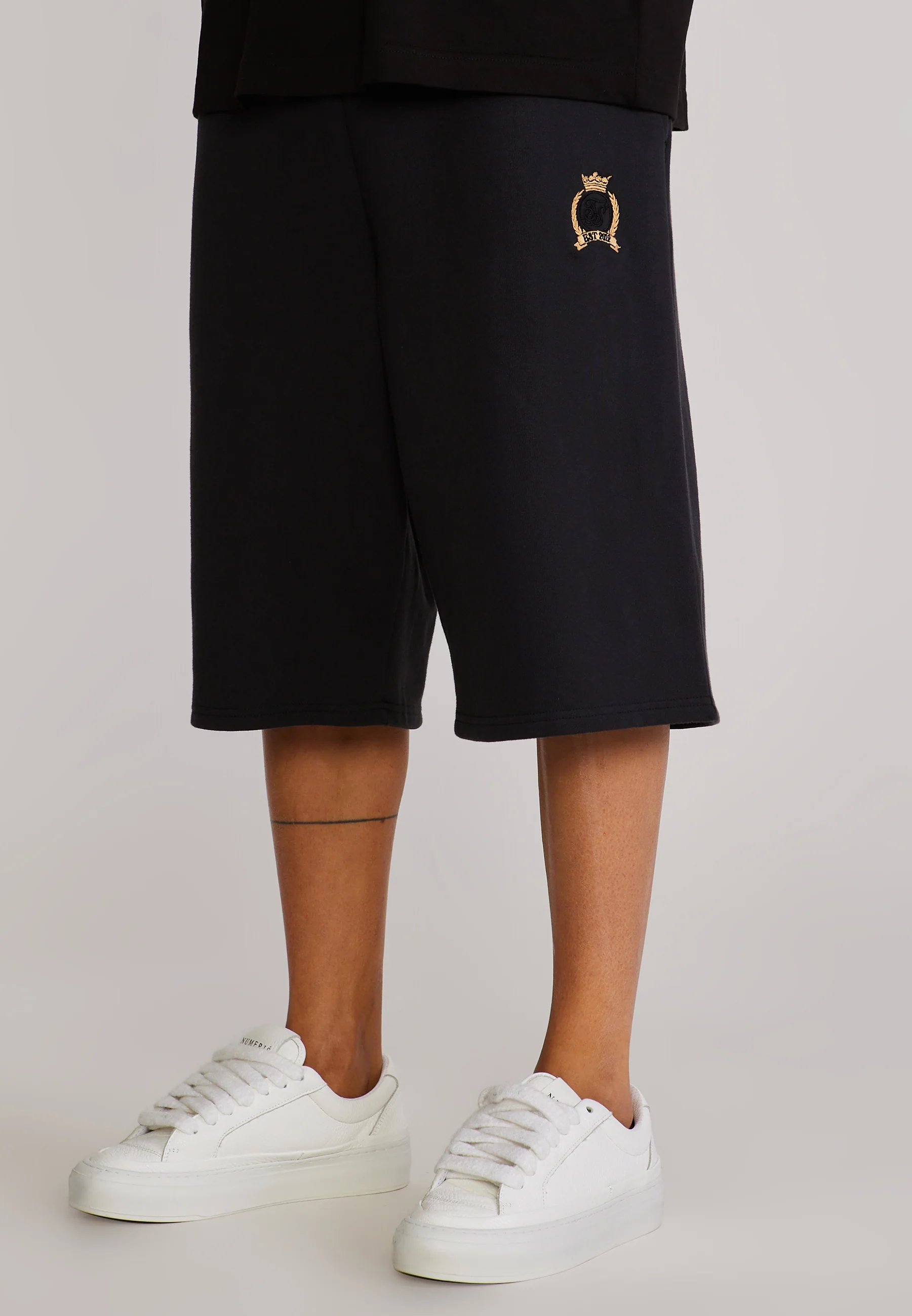 Black Crest Shorts