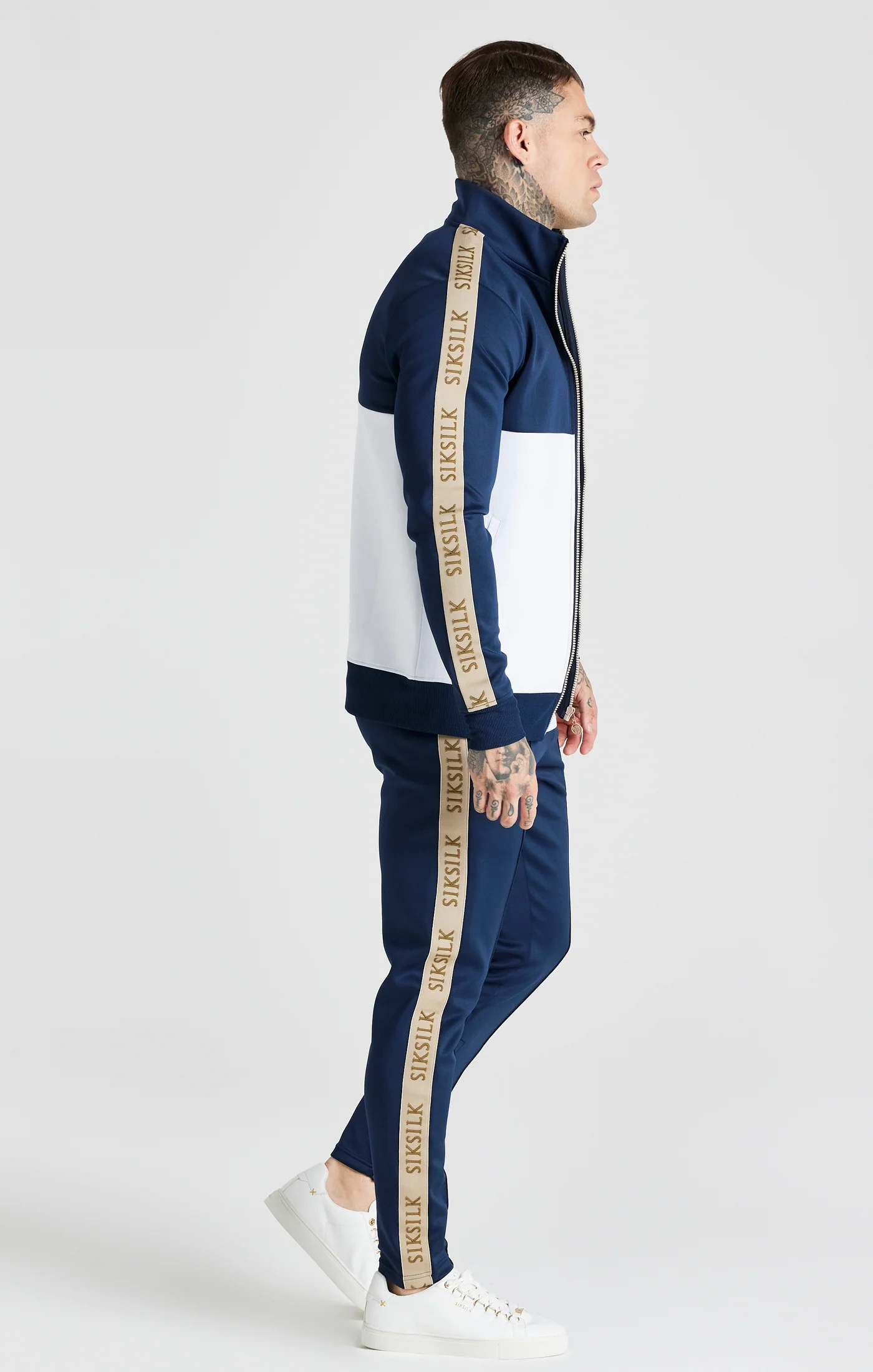 Navy Track Jacket - Image 4