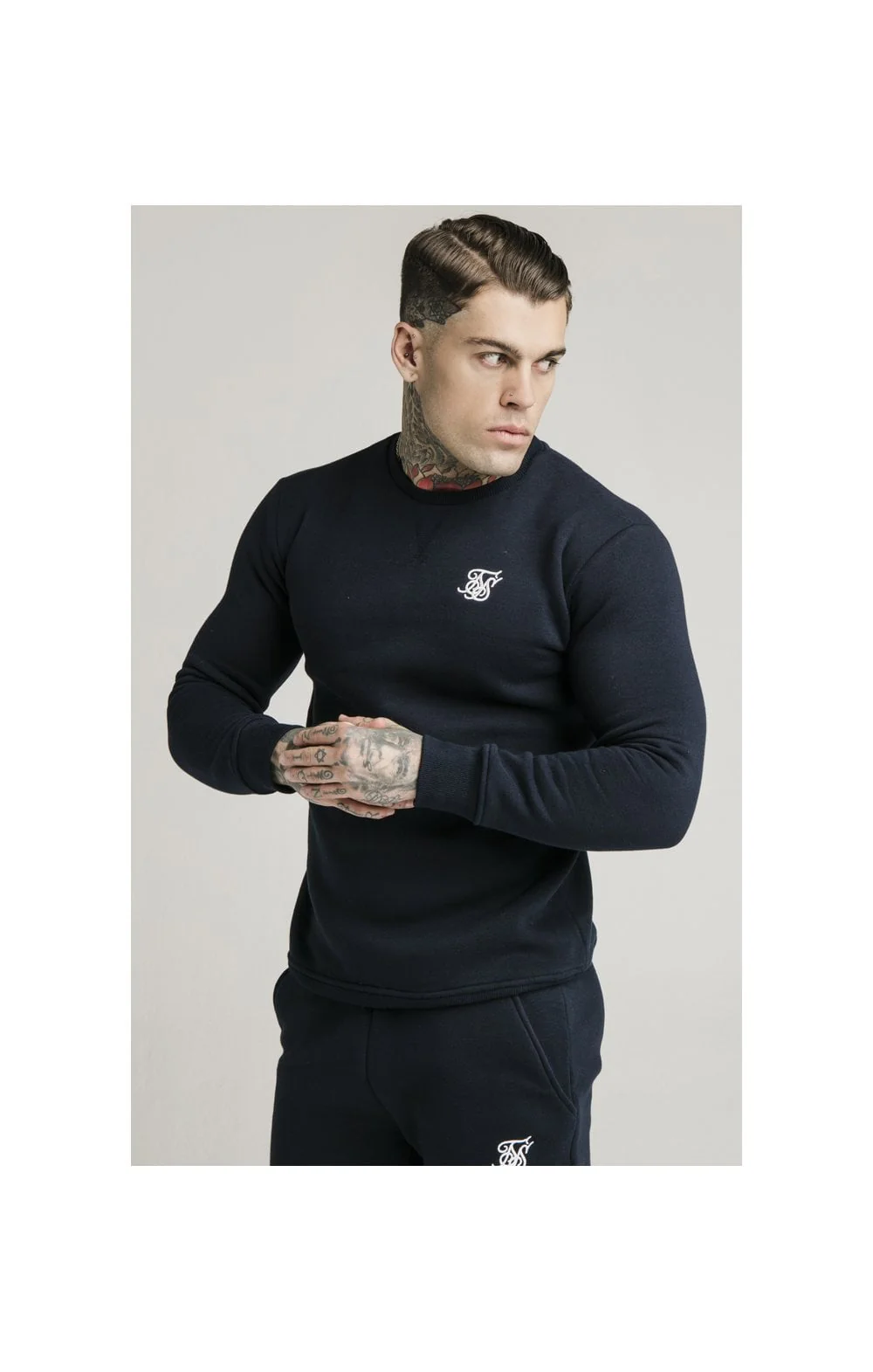 Navy Crew Sweat - Image 2