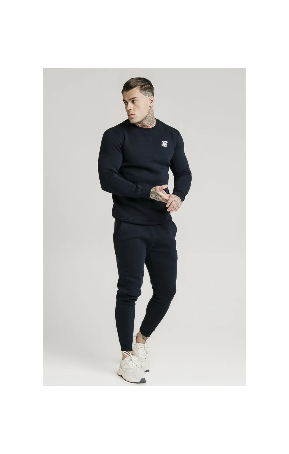 Navy Crew Sweat - Image 5