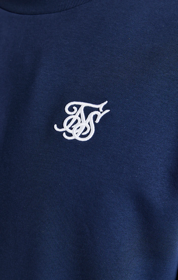 Navy Essential Crew Sweatshirt - Image 2