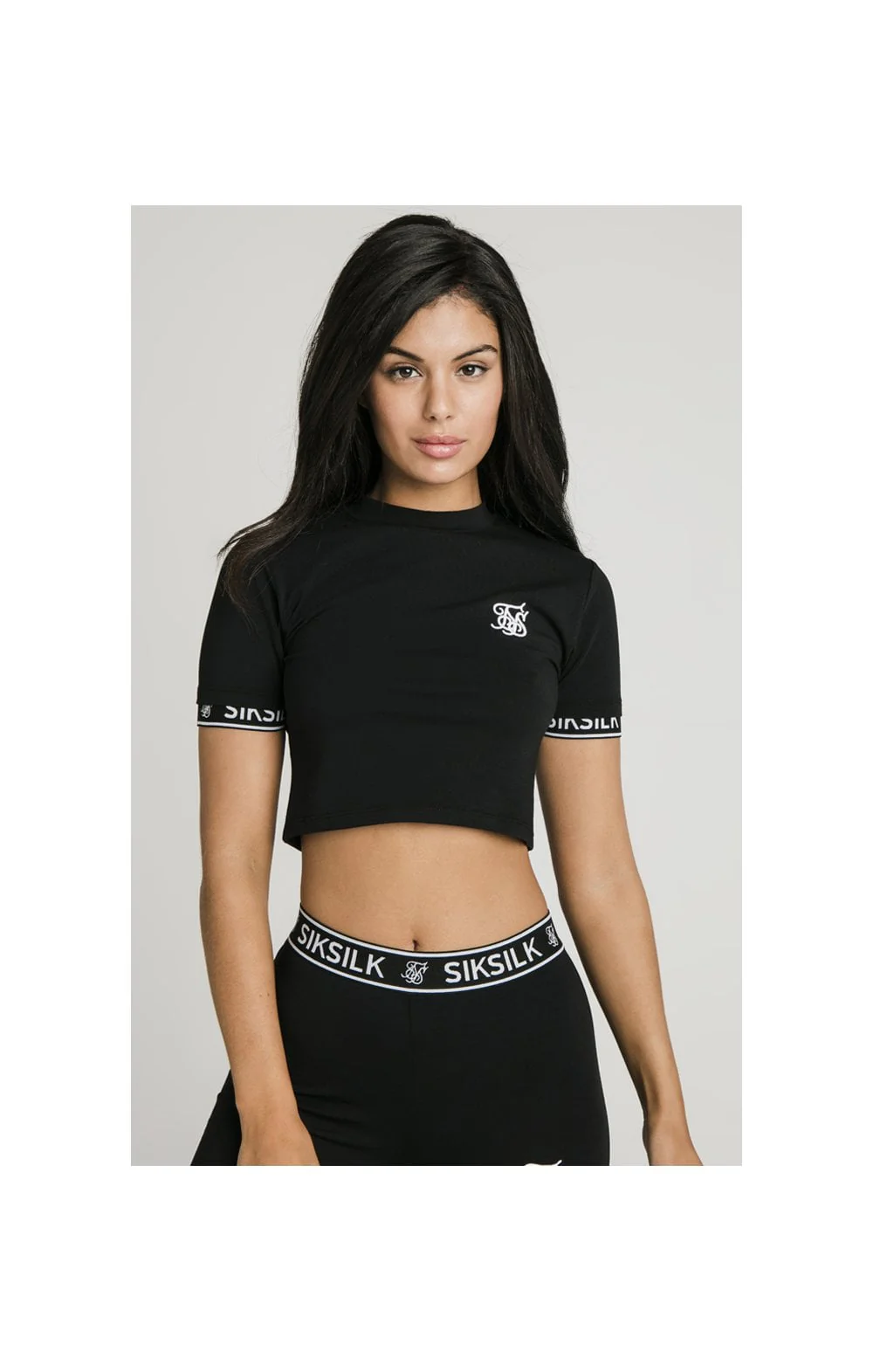 Black Essential Crop T-Shirt