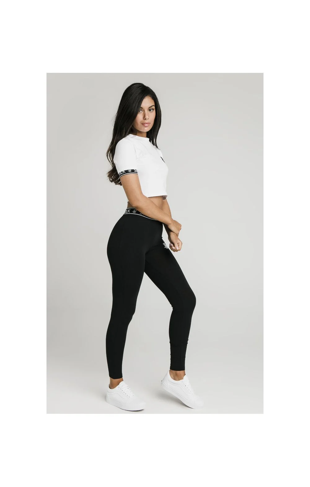 White Essential Crop T-Shirt - Image 4