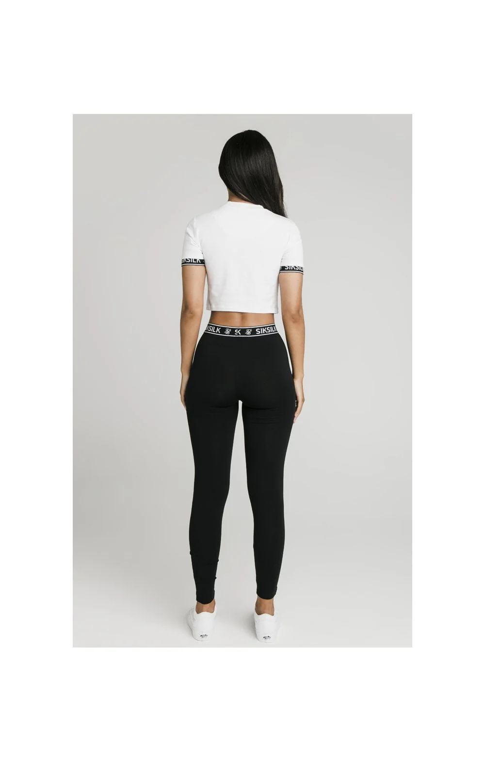 White Essential Crop T-Shirt - Image 6