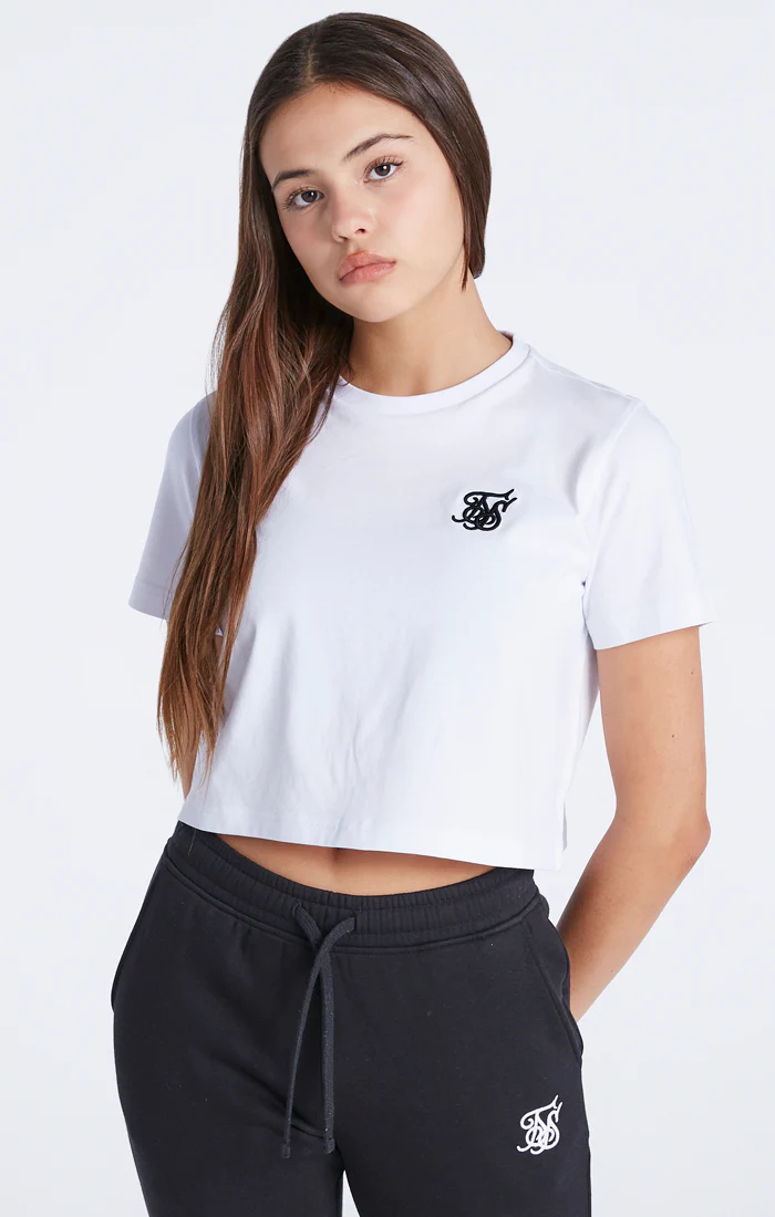 Girls Black Essentials Cuffed Jogger - Image 7