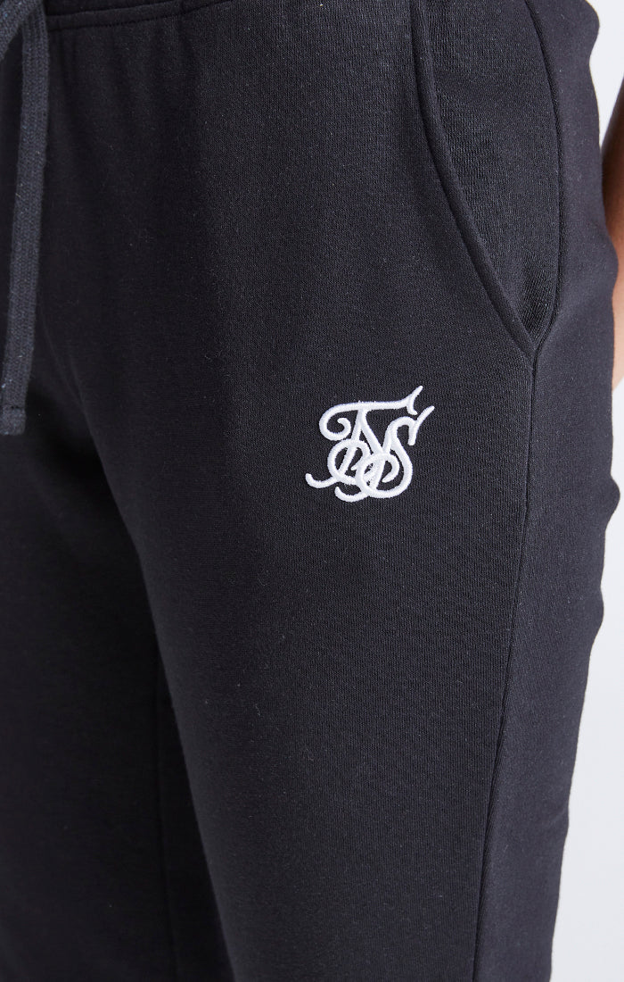 Girls Black Essentials Cuffed Jogger - Image 8