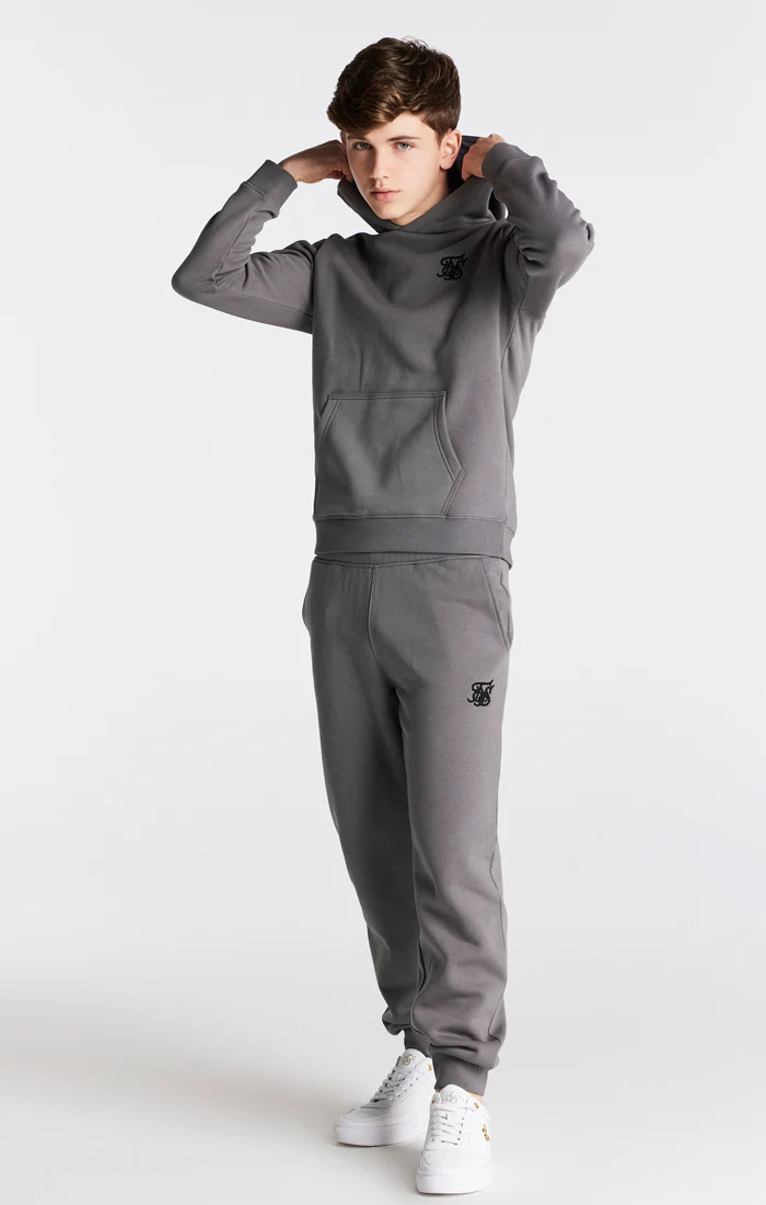 Boys Grey Marl Essentials Cuffed Jogger - Image 3