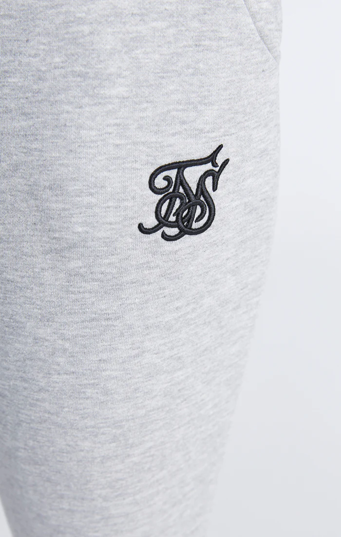 Girls Grey Marl Essentials Cuffed Jogger - Image 6