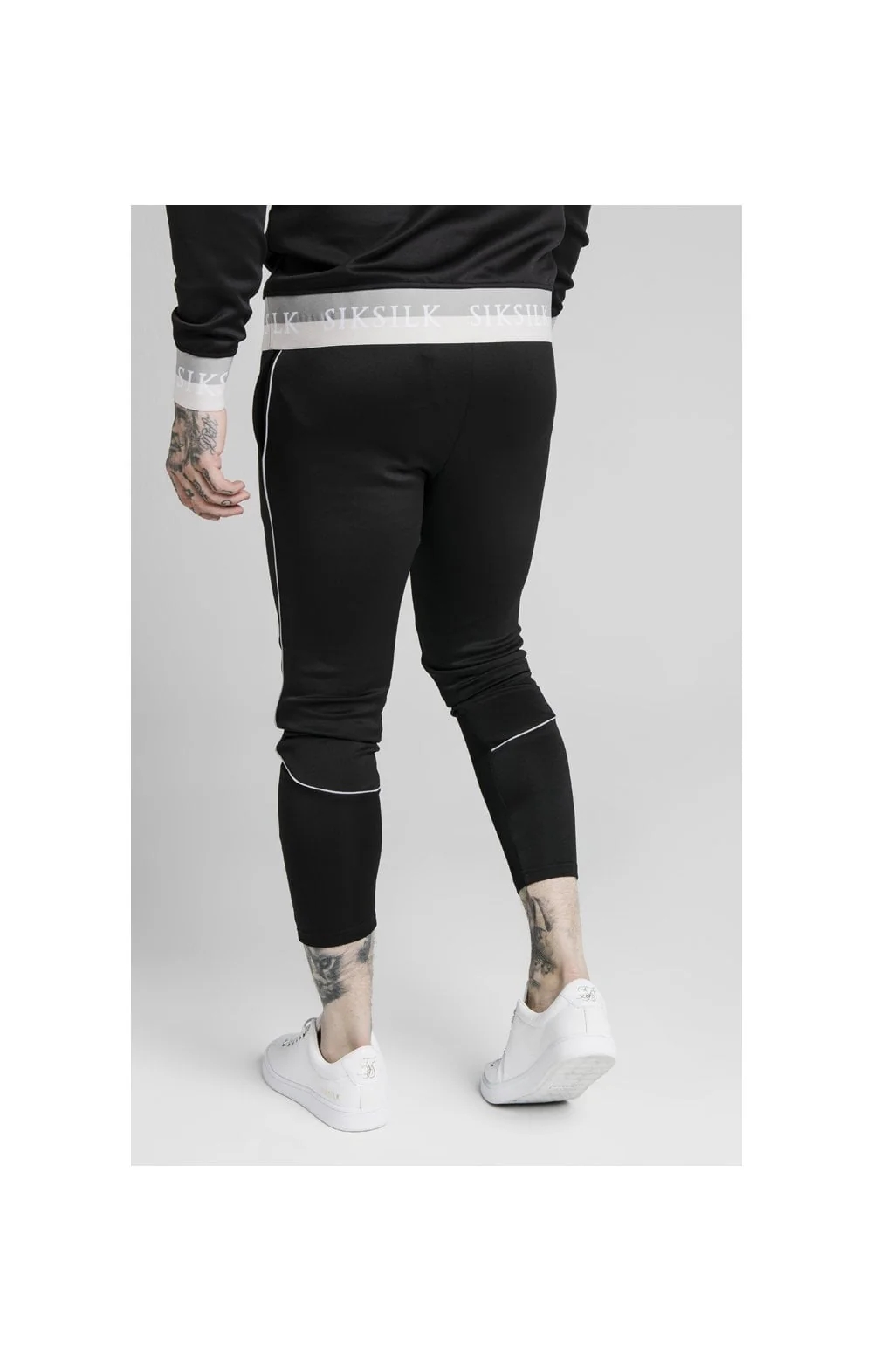 SikSilk Deluxe Agility Joggers – Black - Image 2