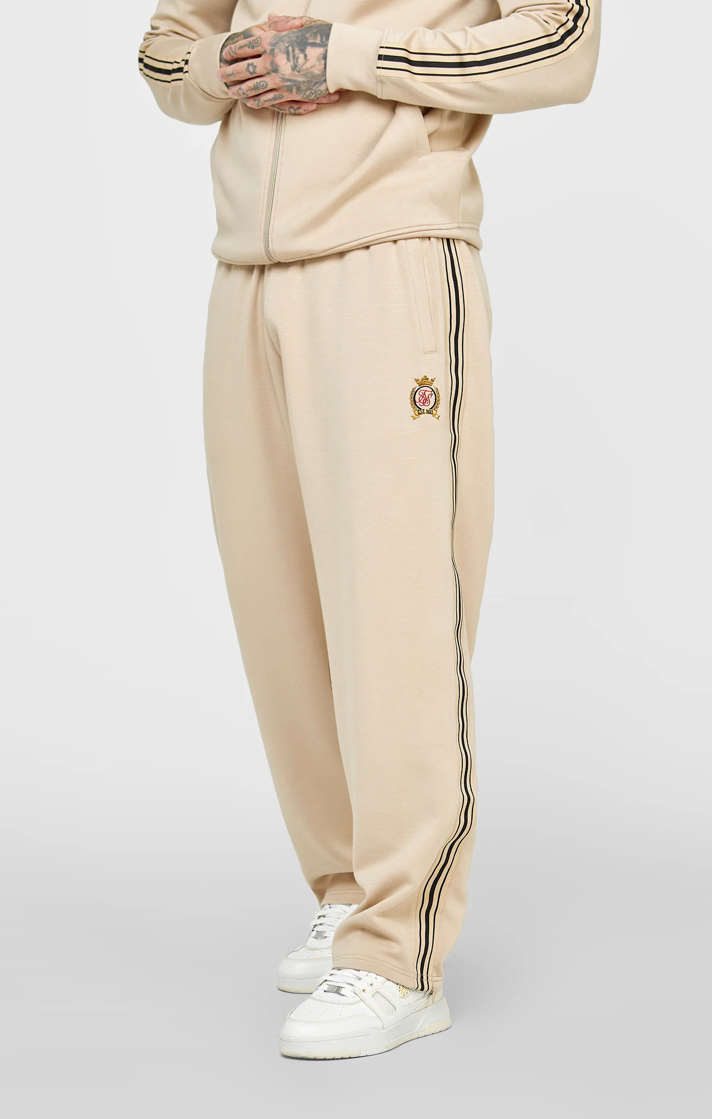 Ecru Loose Fit Pant