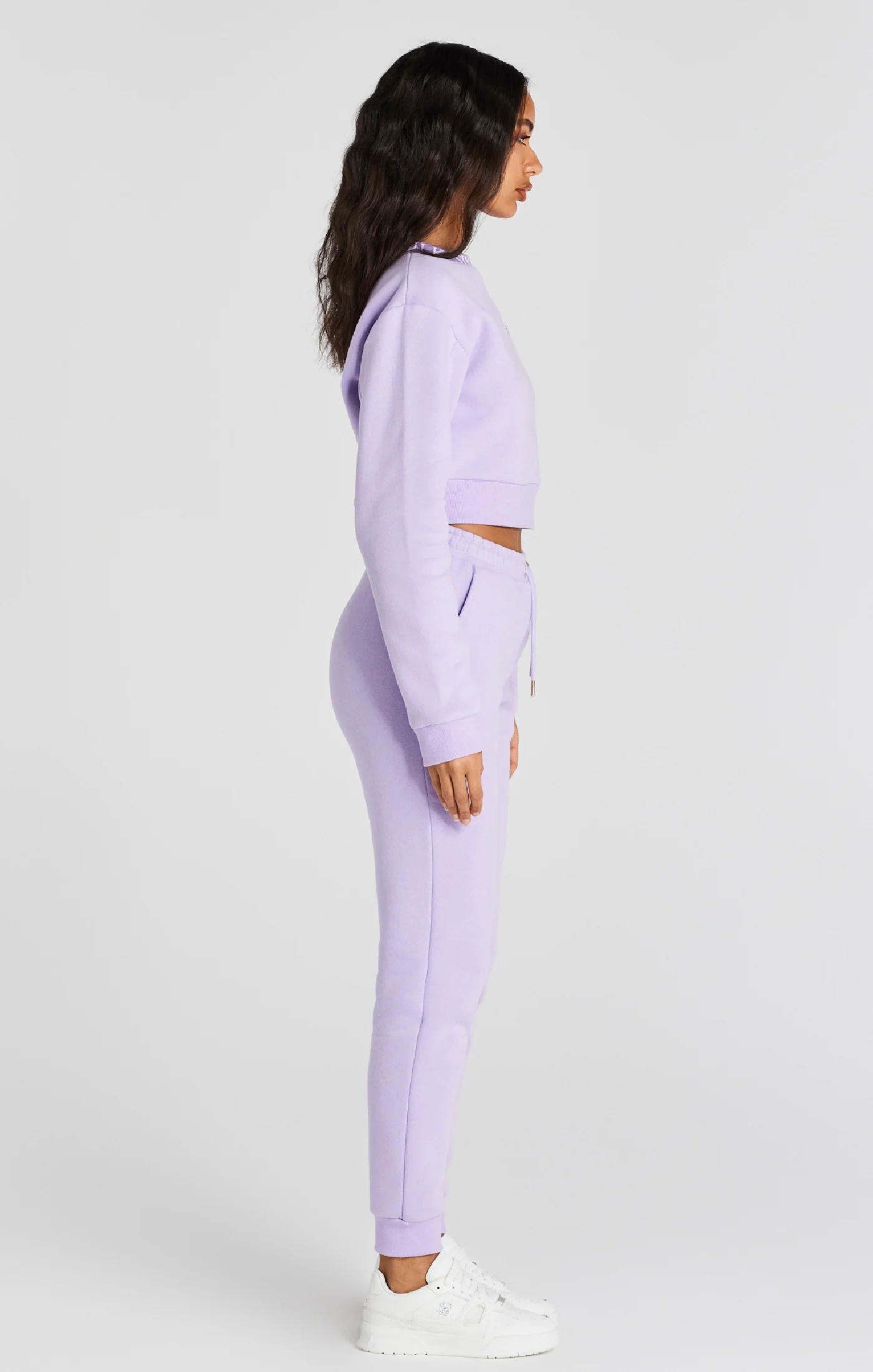Lilac Crop Sweatshirt - Image 4