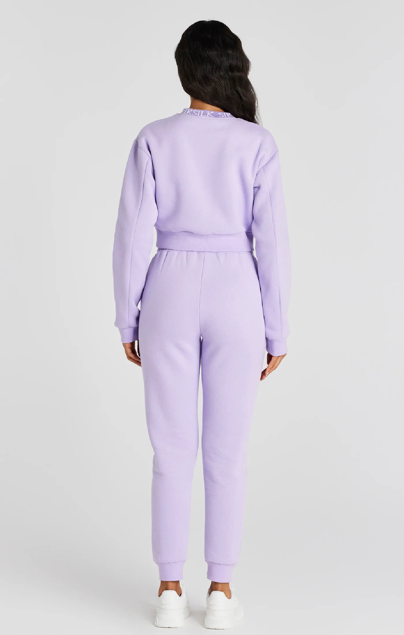 Lilac Crop Sweatshirt - Image 6