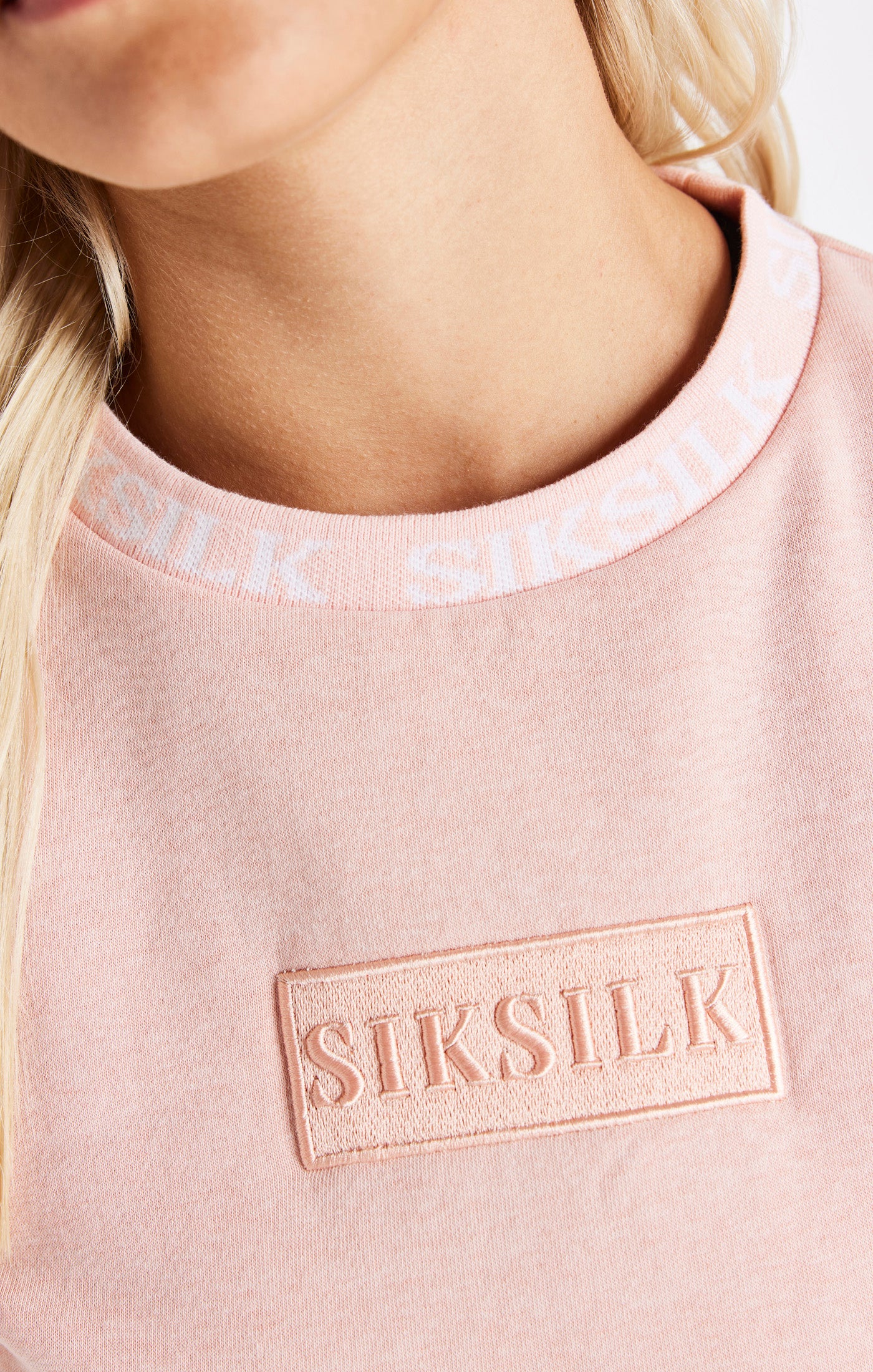 Pink Crop Sweat - Image 4