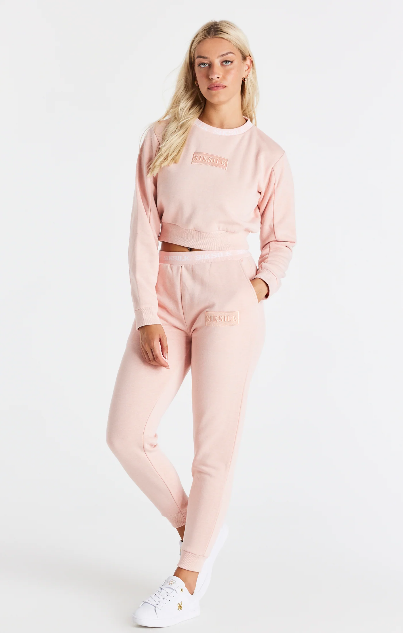 Pink Crop Sweat - Image 5