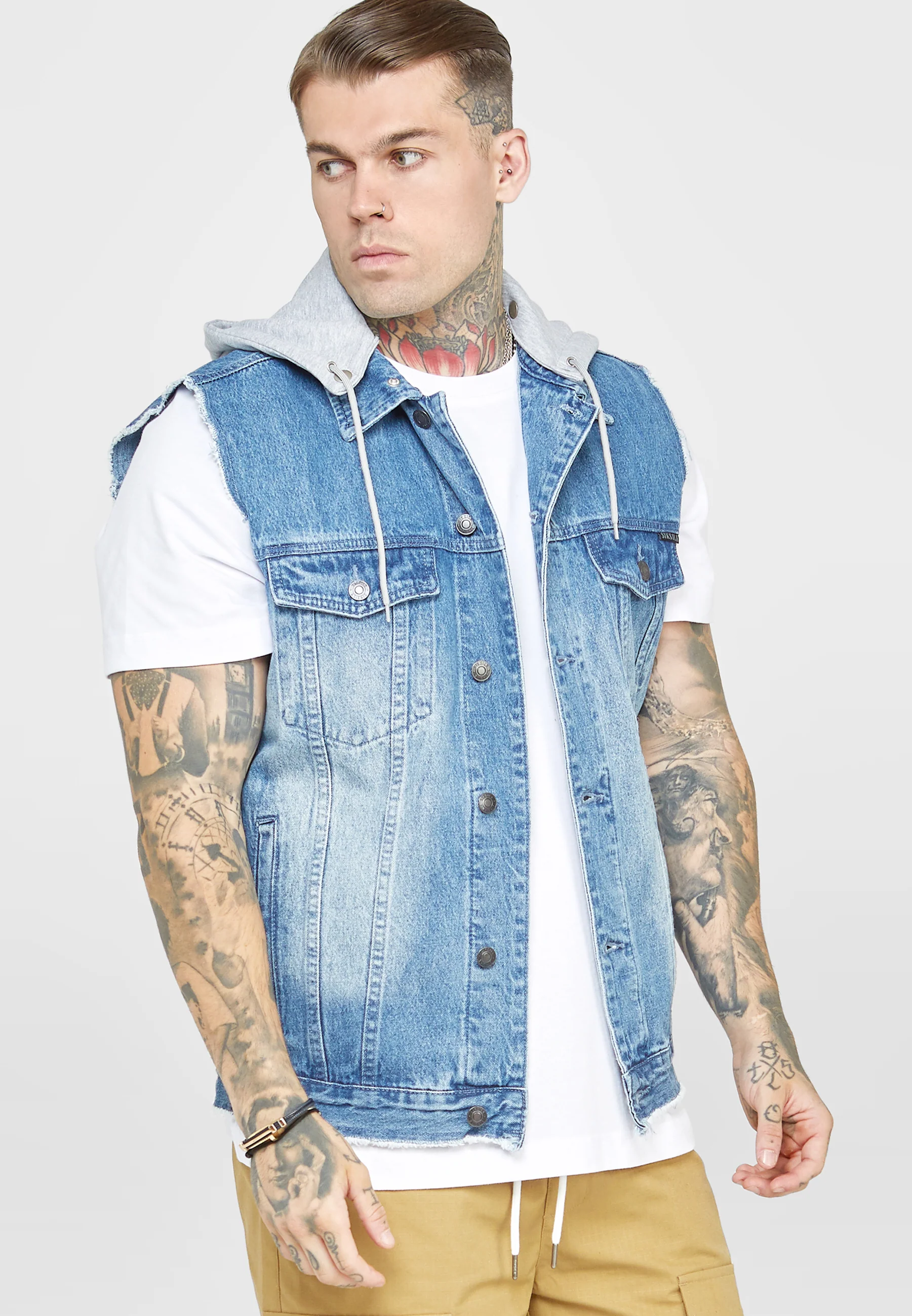 Blue Rinse & Denim Gilet