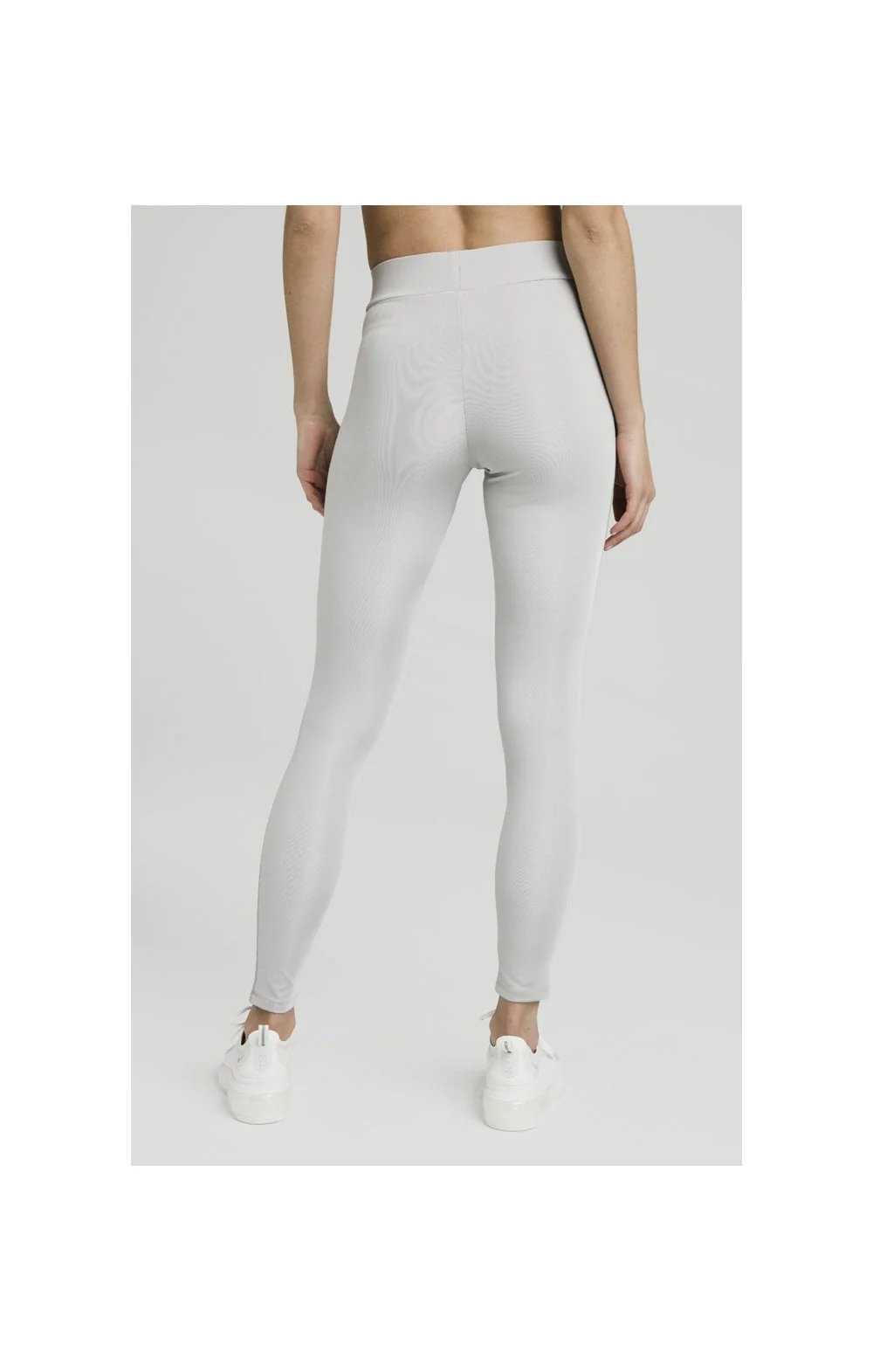 SikSilk Disco Leggings – Silver - Image 8