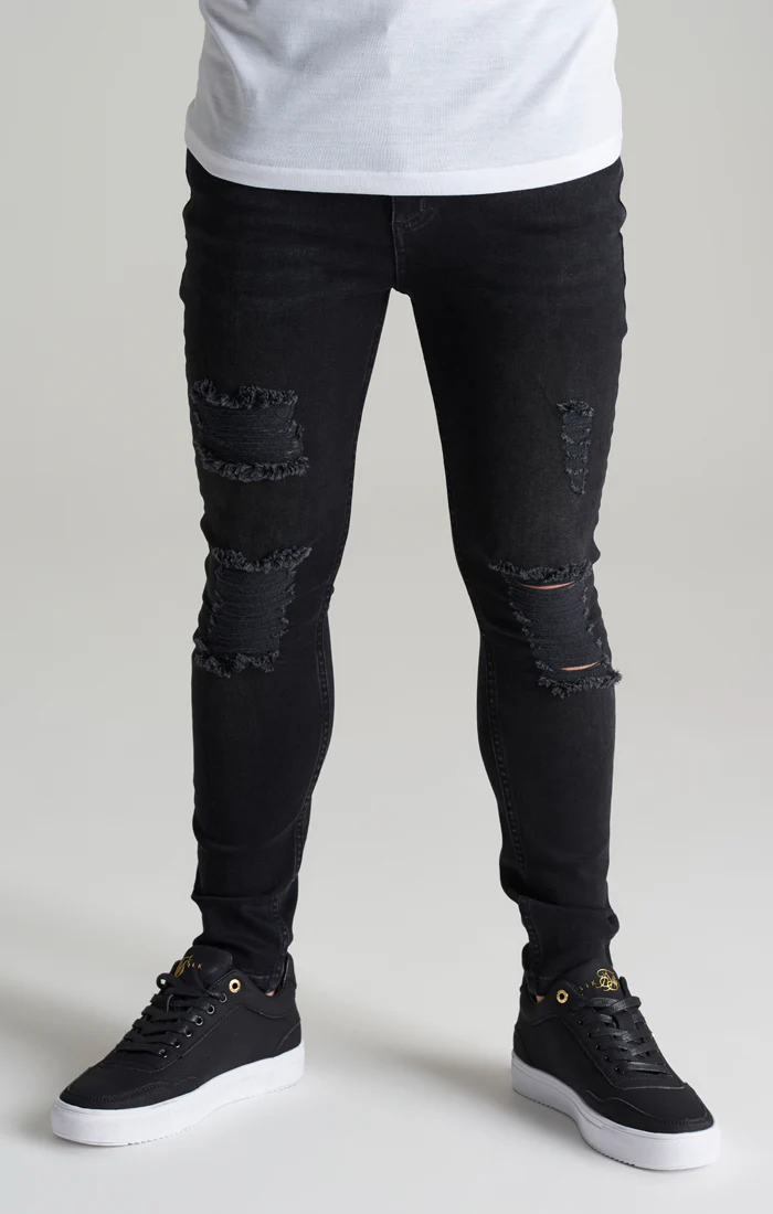 Boys Distressed Skinny Denim Jean - Image 3