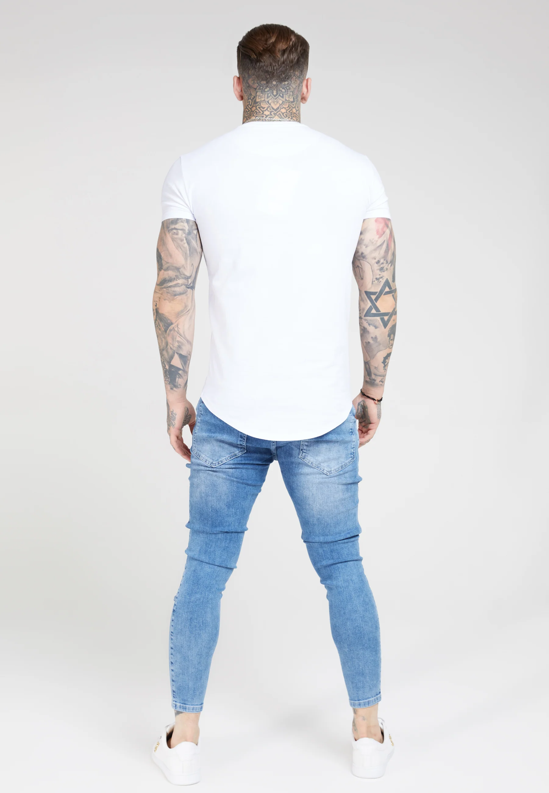 Skinny Jeans Blue Mid Wash - Image 5