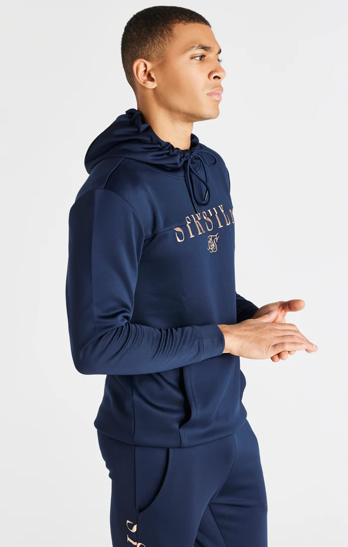 Navy Division Overhead Hoodie - Image 3