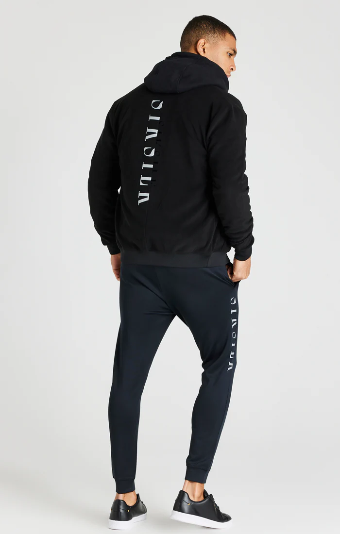 Black Reflective Bomber Jacket - Image 5