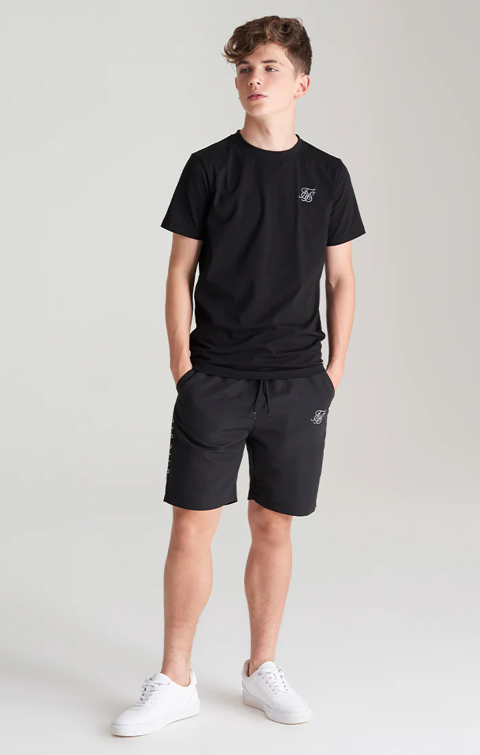 Boys Black Logo T-Shirt