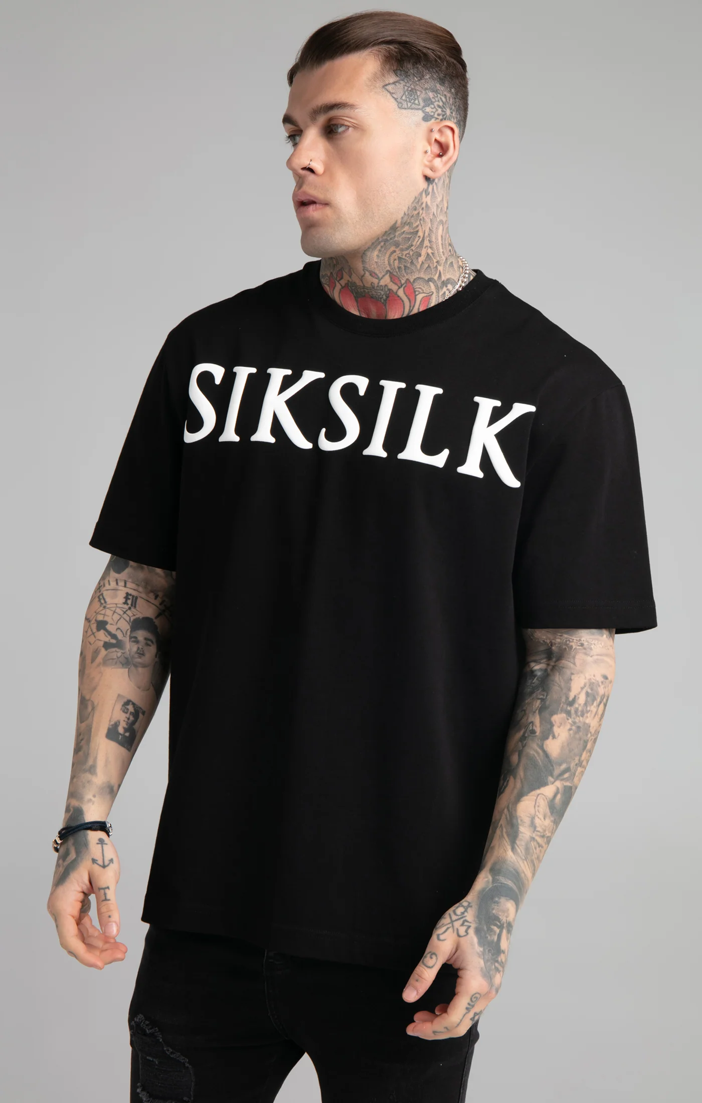 Black Relaxed Fit T-Shirt