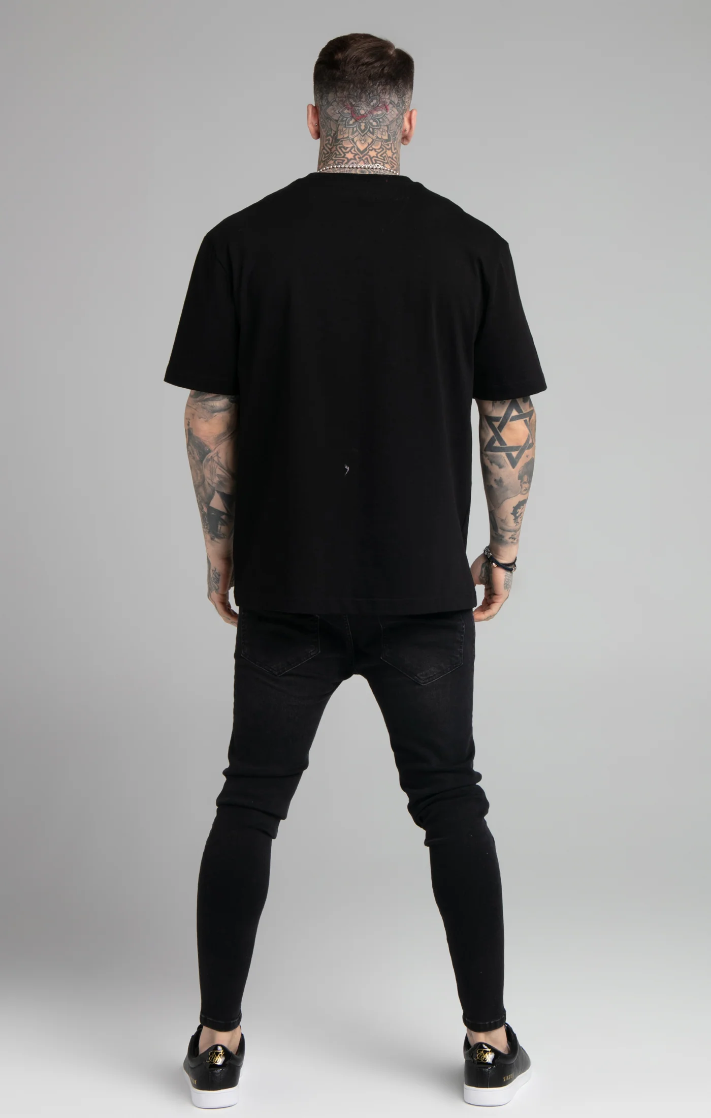 Black Relaxed Fit T-Shirt - Image 5