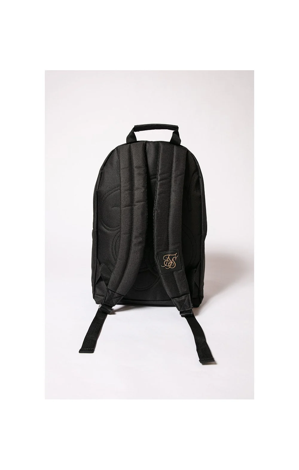 SikSilk Dual Logo Backpack - Black & White - Image 5