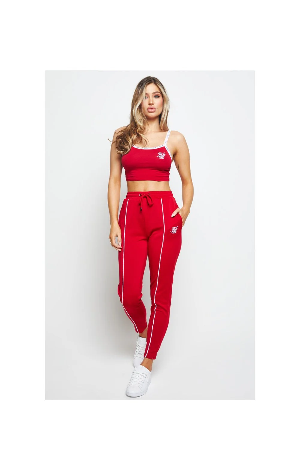 SikSilk Duality Bralette - Red - Image 5