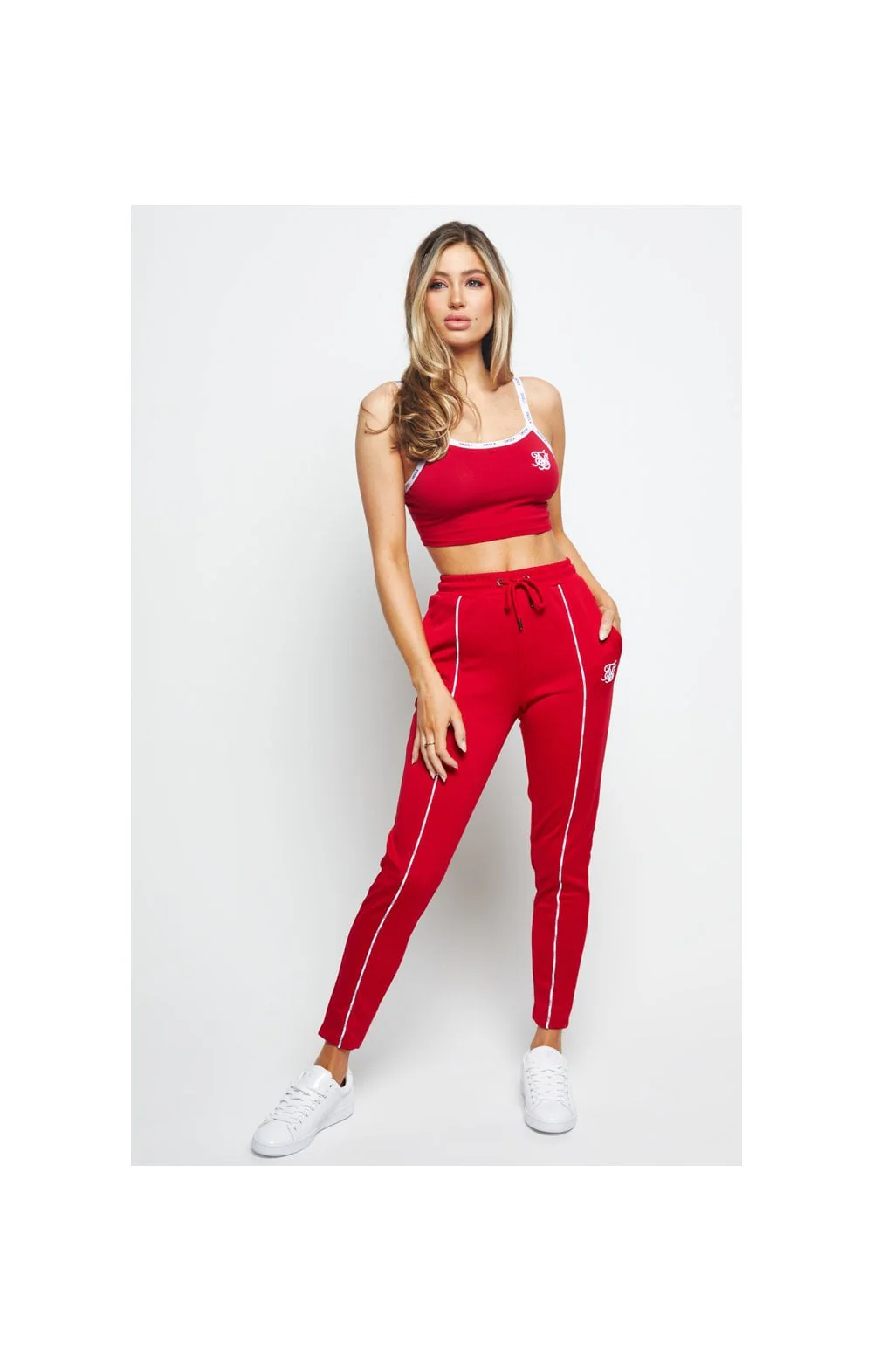 SikSilk Duality Bralette - Red - Image 7