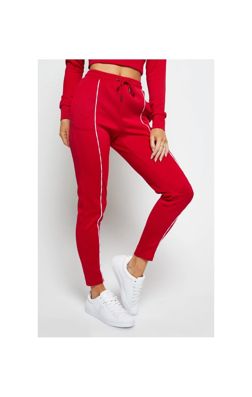SikSilk Duality Track Pants - Red